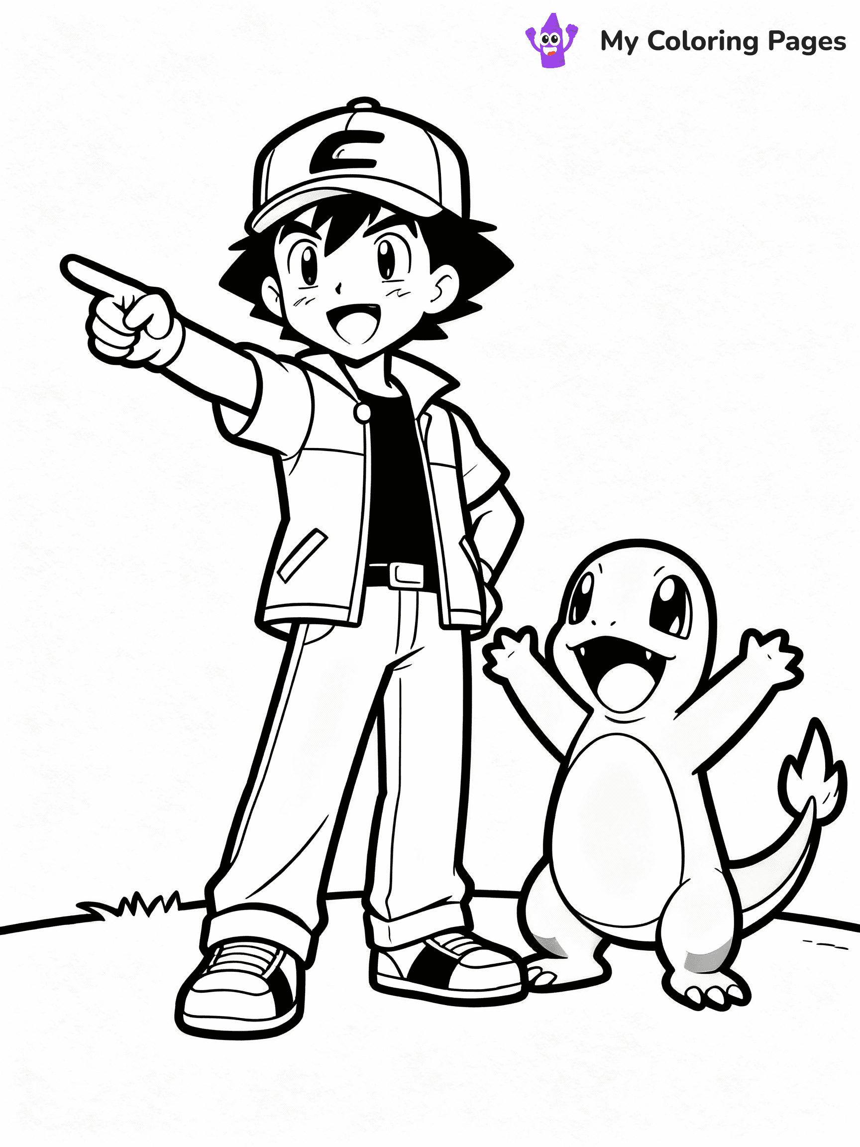 Charmander Coloring Pages - 2