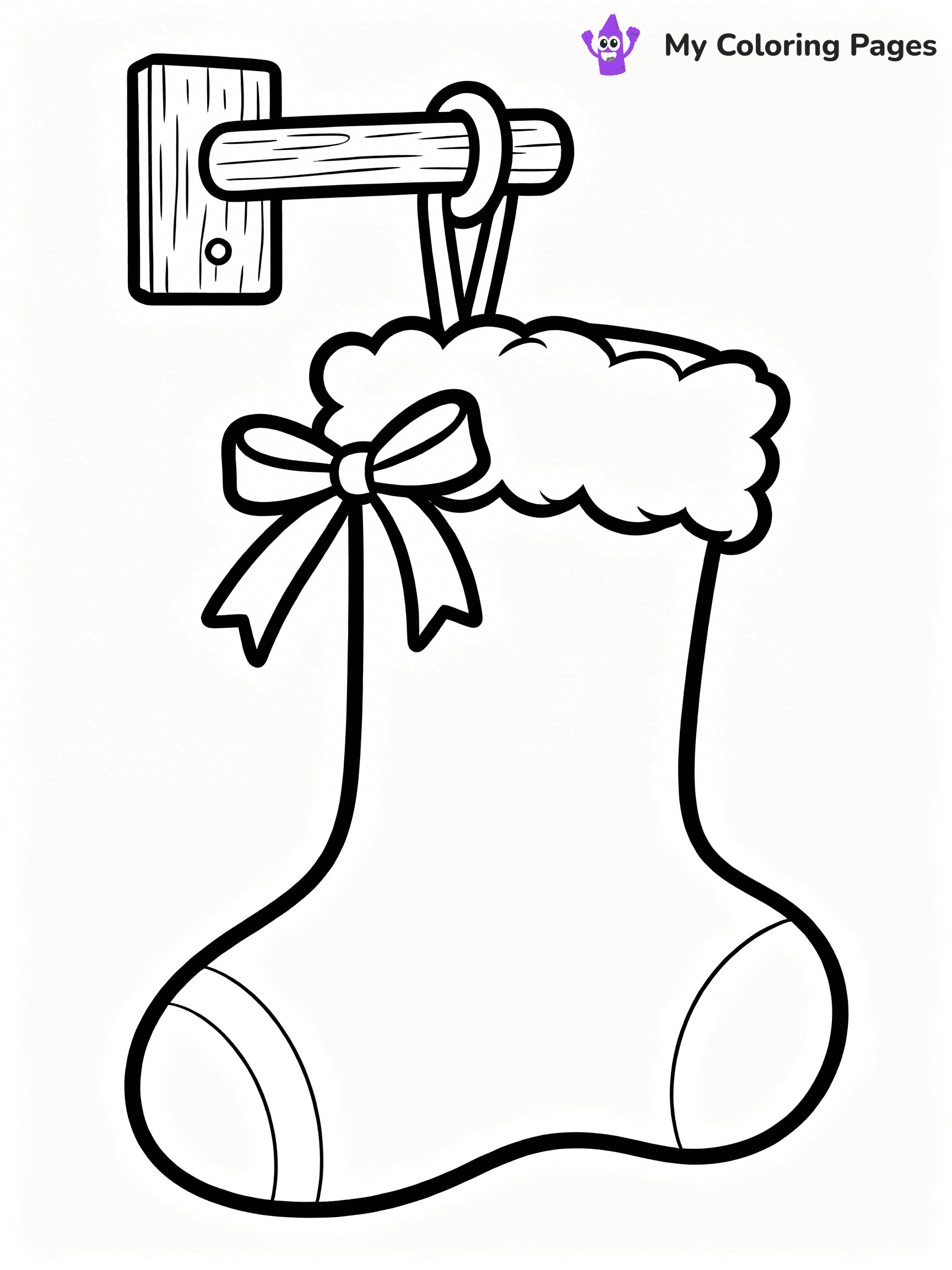Christmas Stocking Coloring Pages - 40