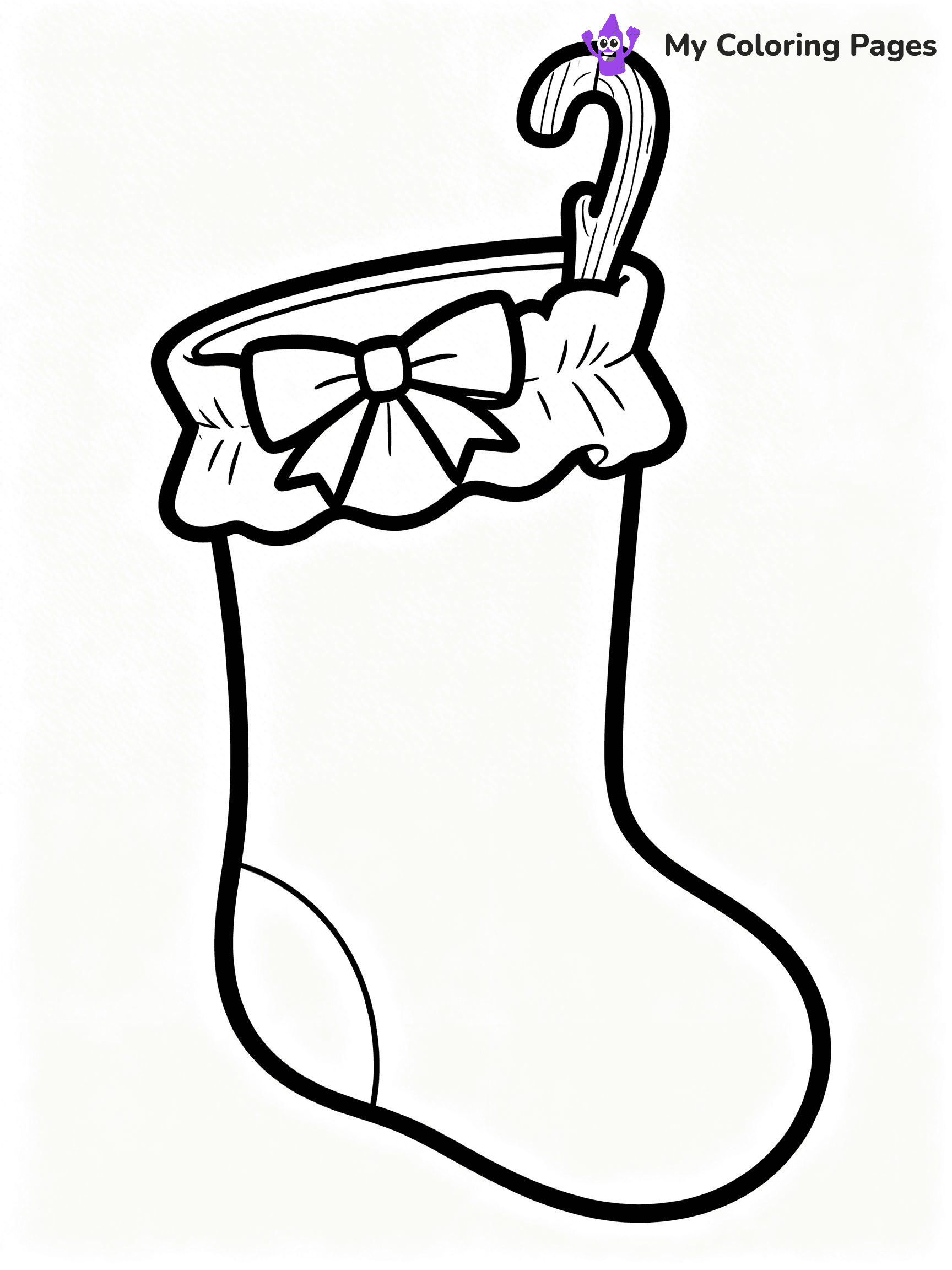 Christmas Stocking Coloring Pages - 37