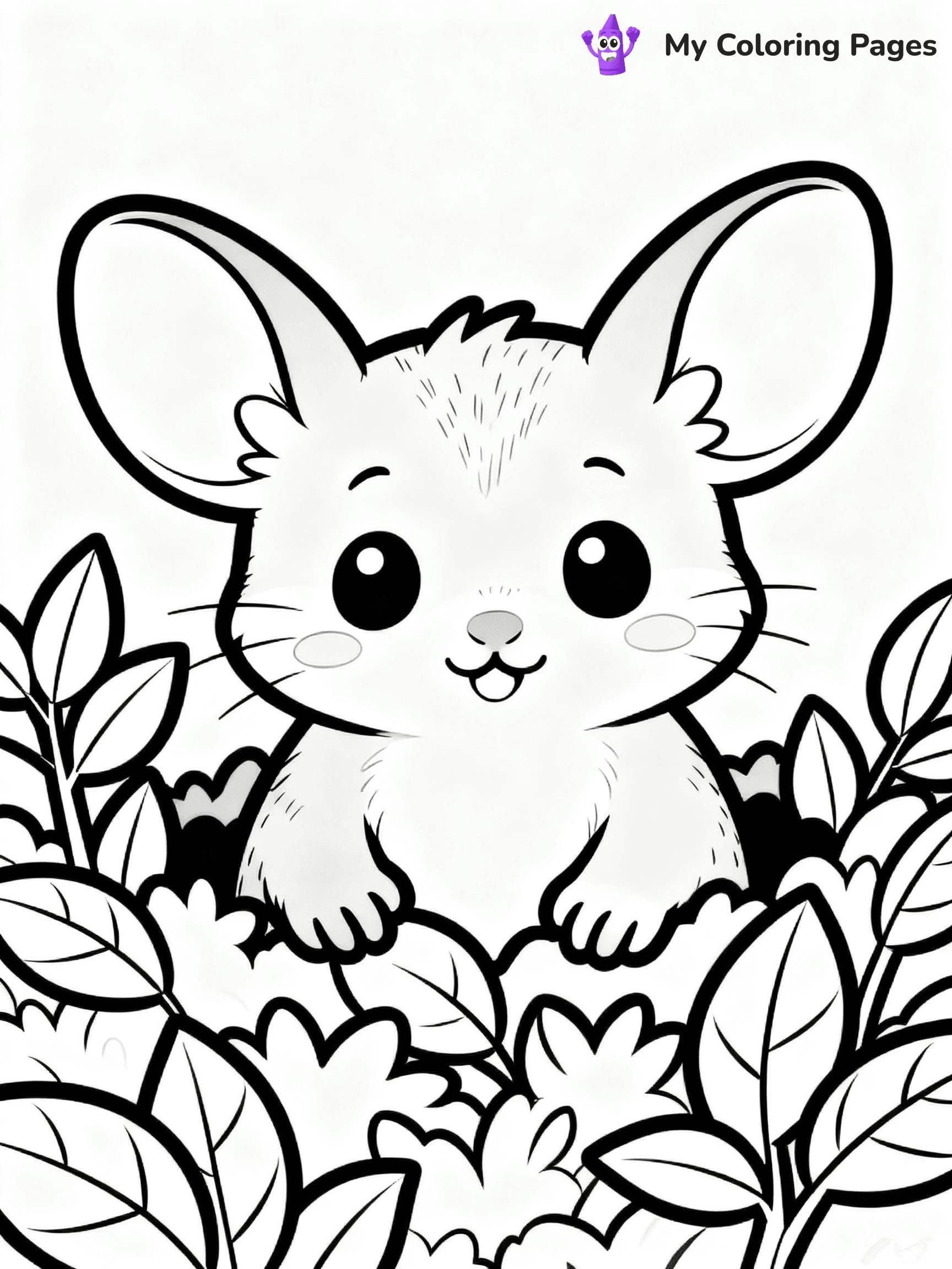 Possum Coloring Pages - 23