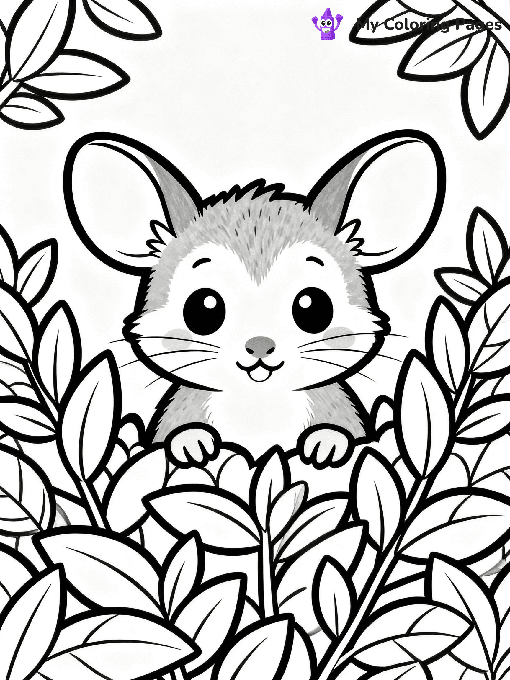 Possum Coloring Pages - 22