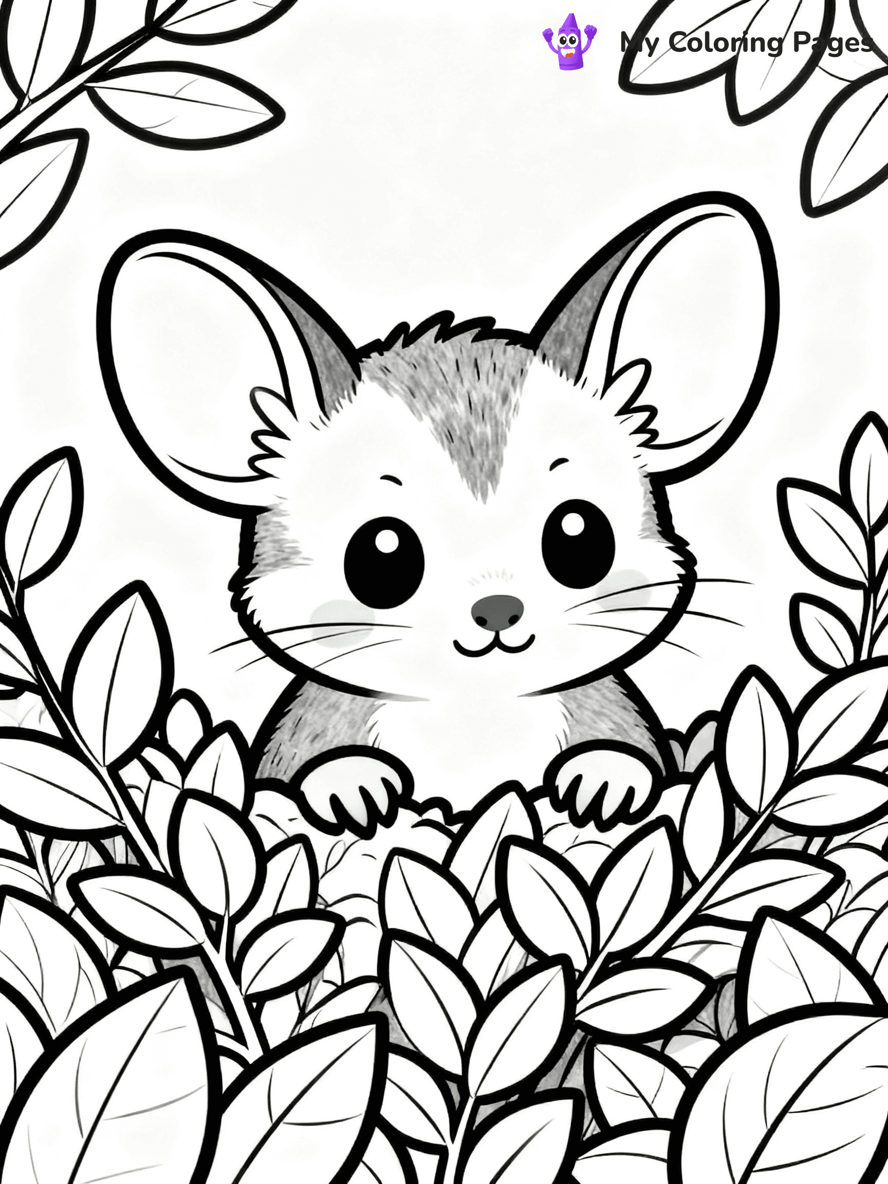 Possum Coloring Pages - 21