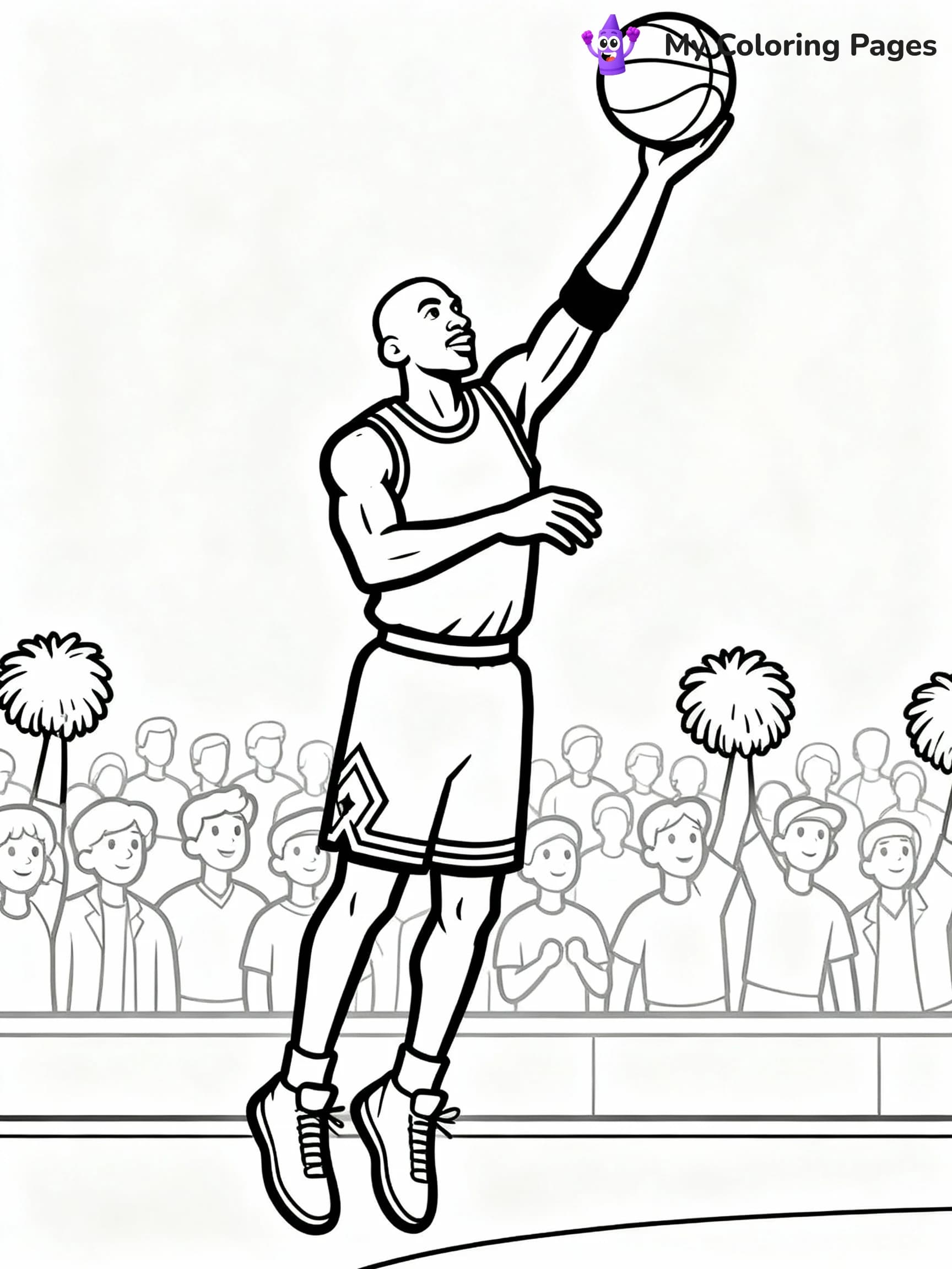 Michael Jordan Coloring Pages - 23
