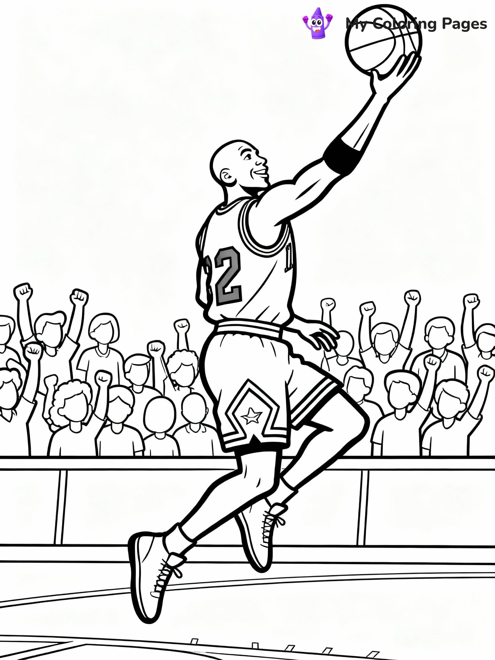 Michael Jordan Coloring Pages - 21