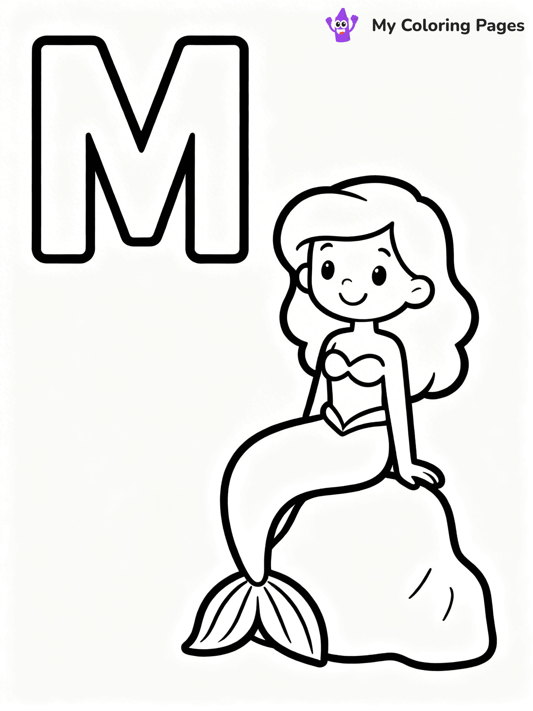 Letter M Coloring Pages - 37
