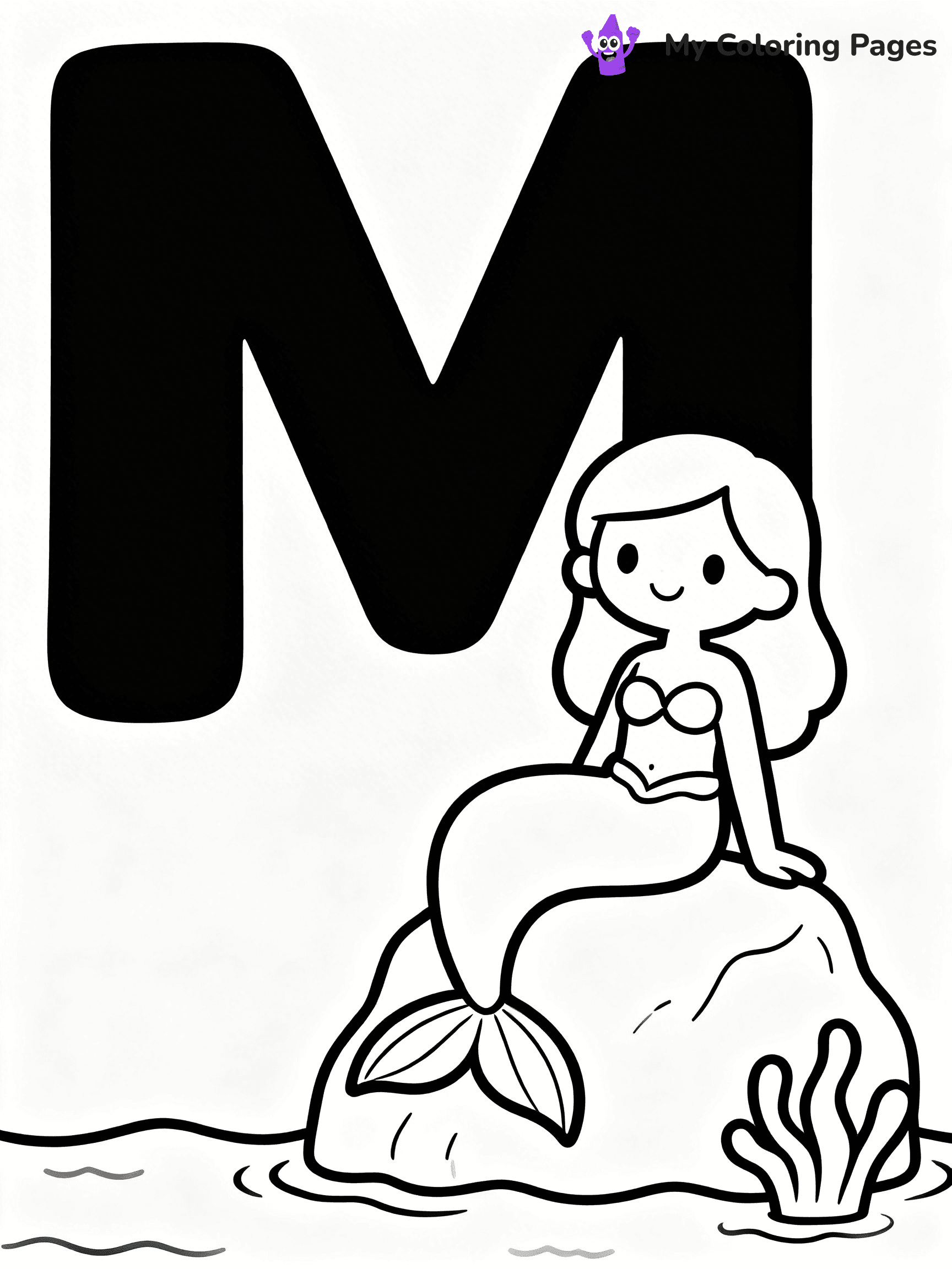 Letter M Coloring Pages - 34