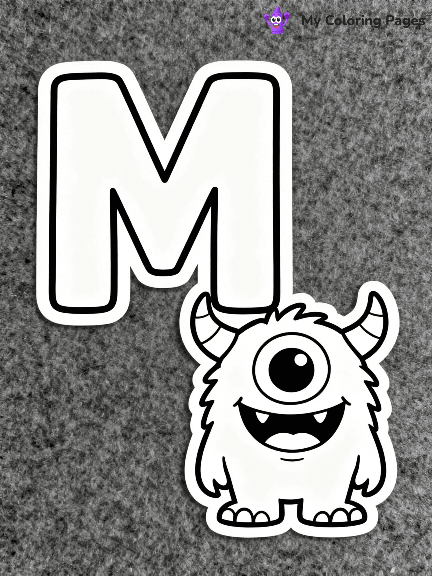 Letter M Coloring Pages - 29