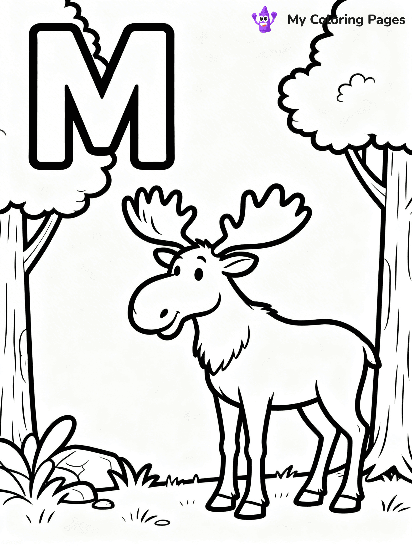 Letter M Coloring Pages - 25