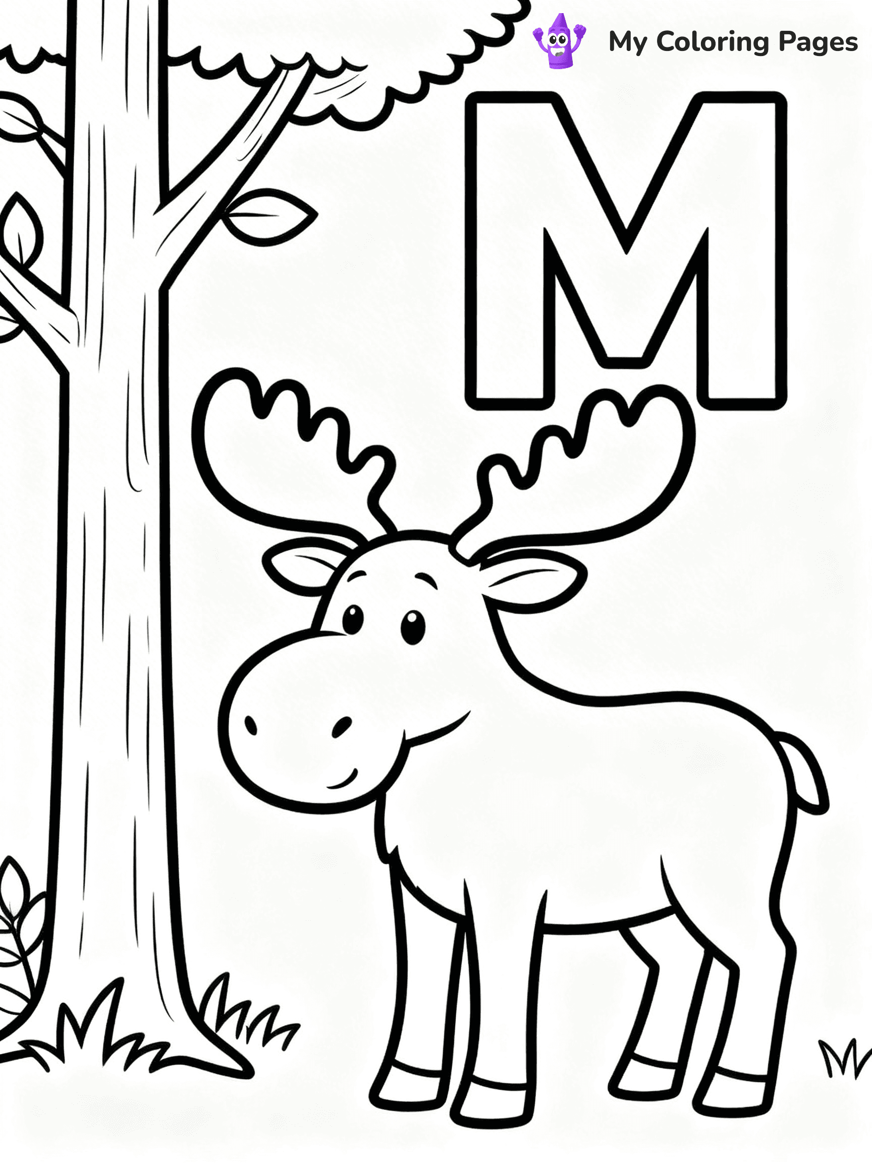 Letter M Coloring Pages - 23