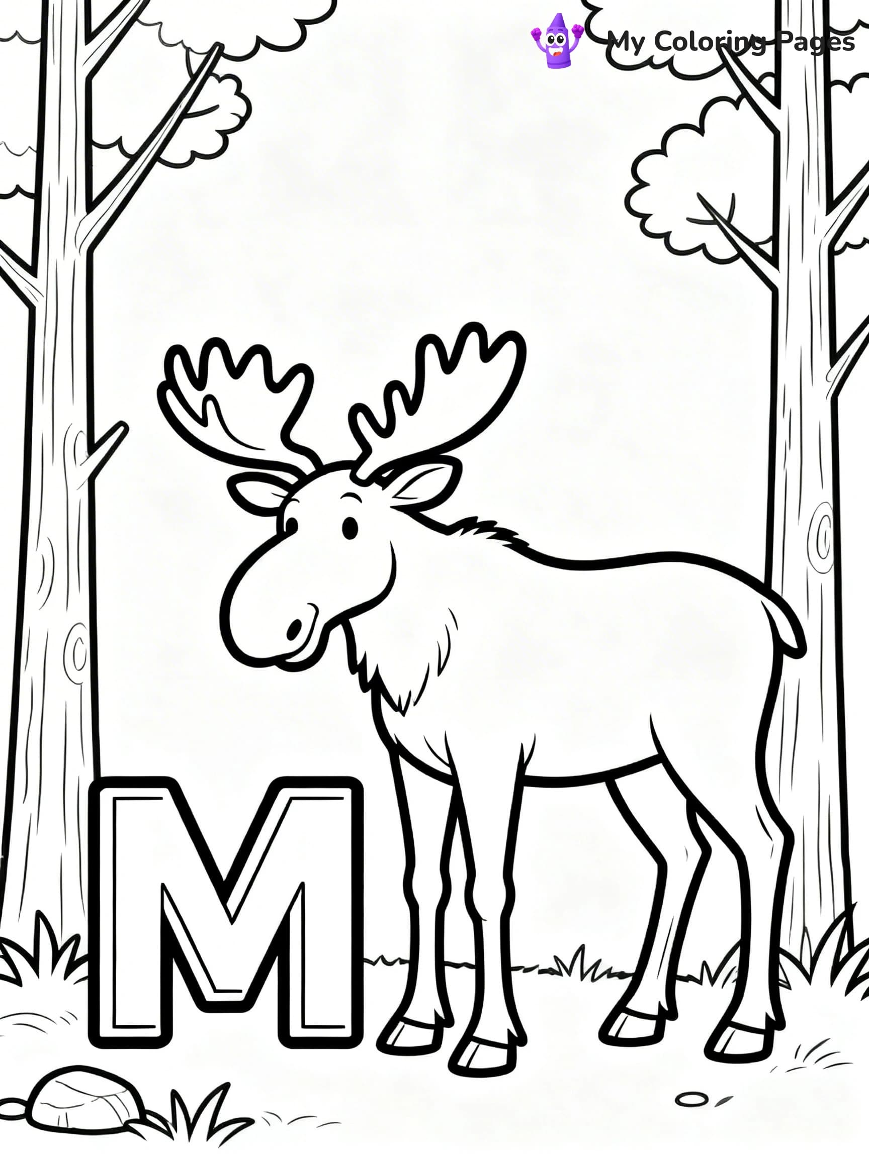 Letter M Coloring Pages - 22