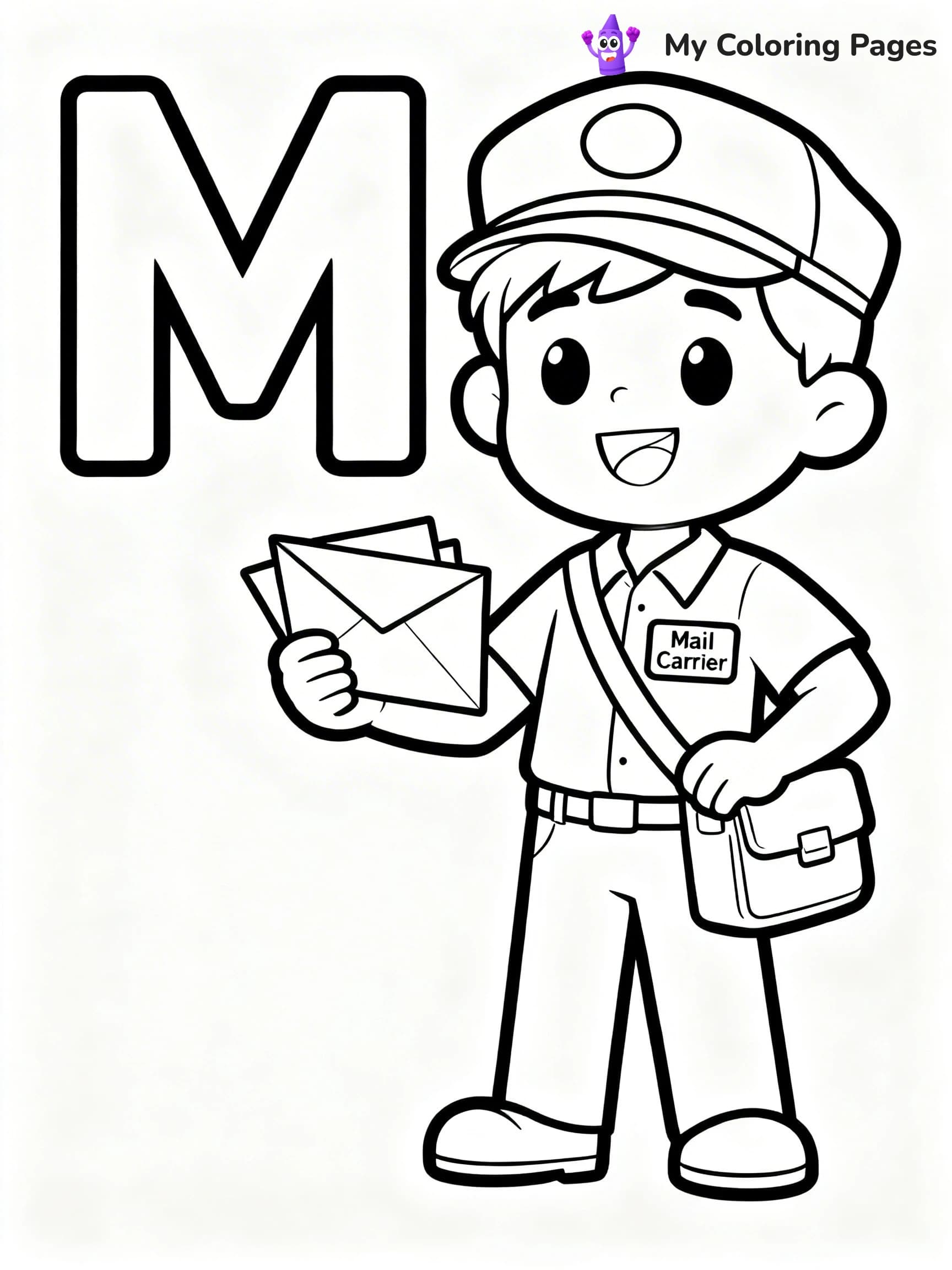 Letter M Coloring Pages - 16