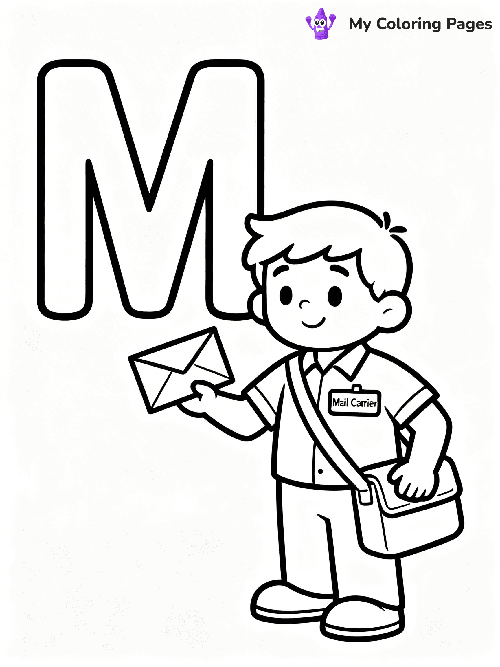 Letter M Coloring Pages - 15