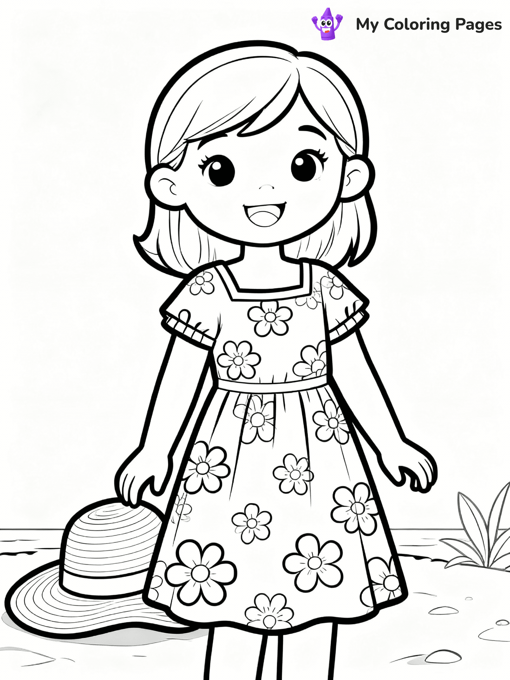 Dress Coloring Pages - 20