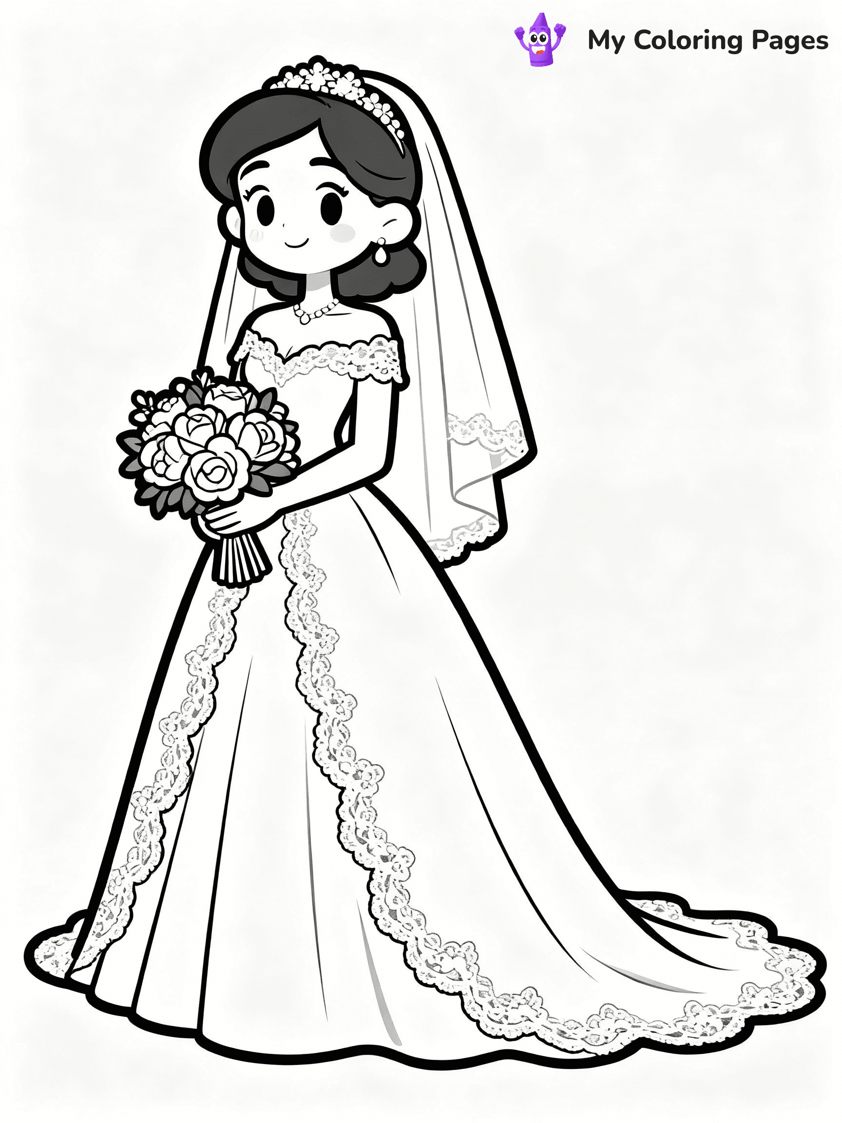 Dress Coloring Pages - 15