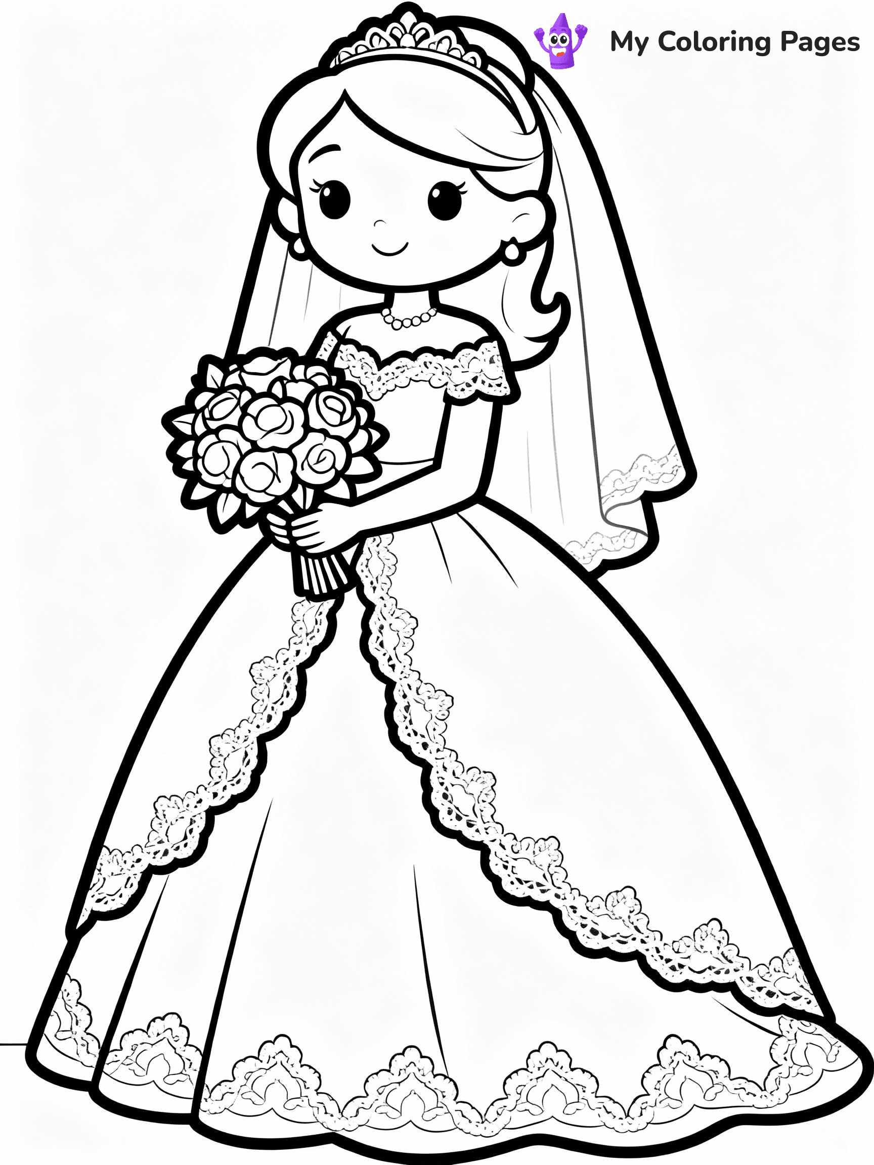 Dress Coloring Pages - 13