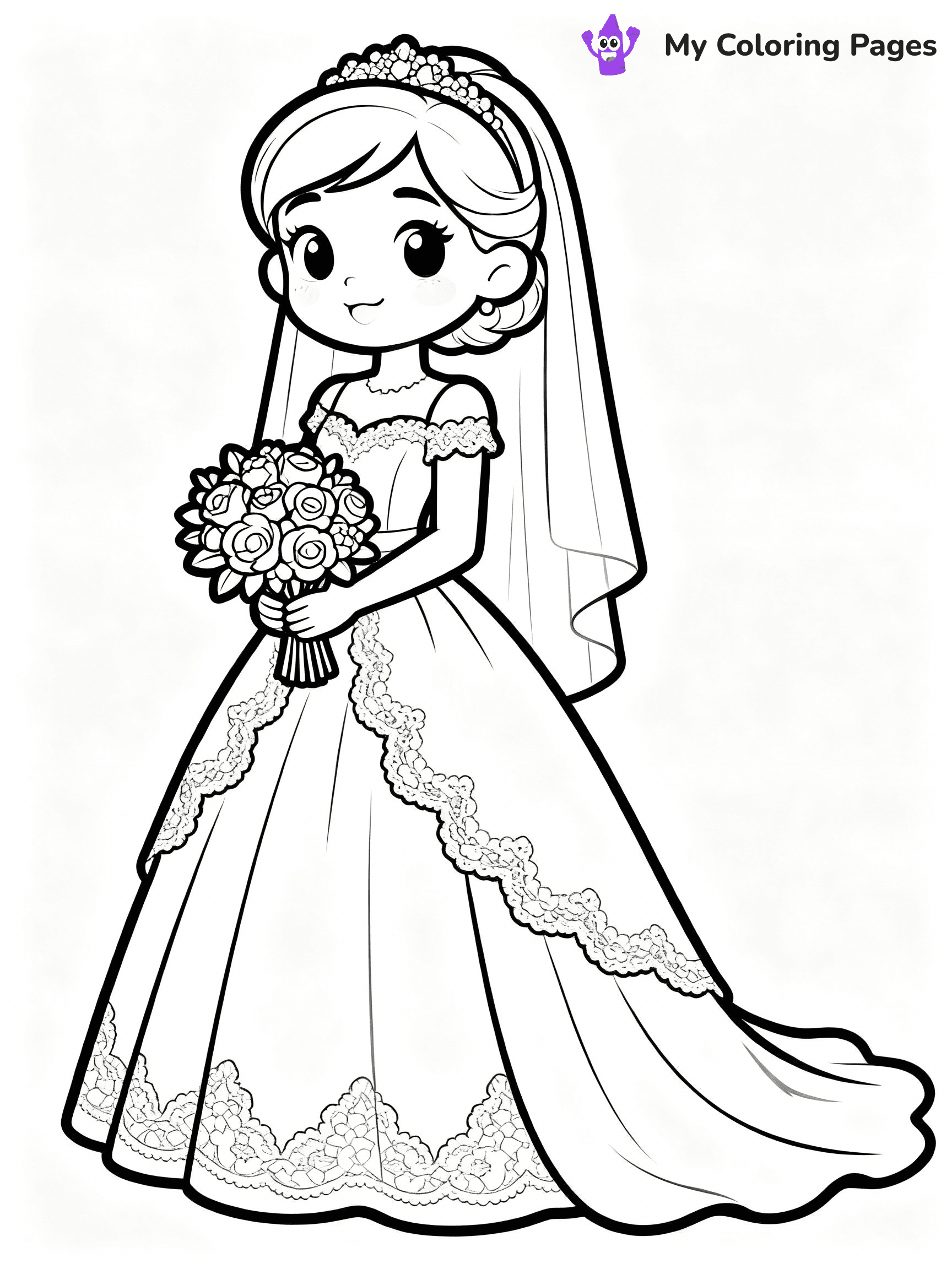 Dress Coloring Pages - 12