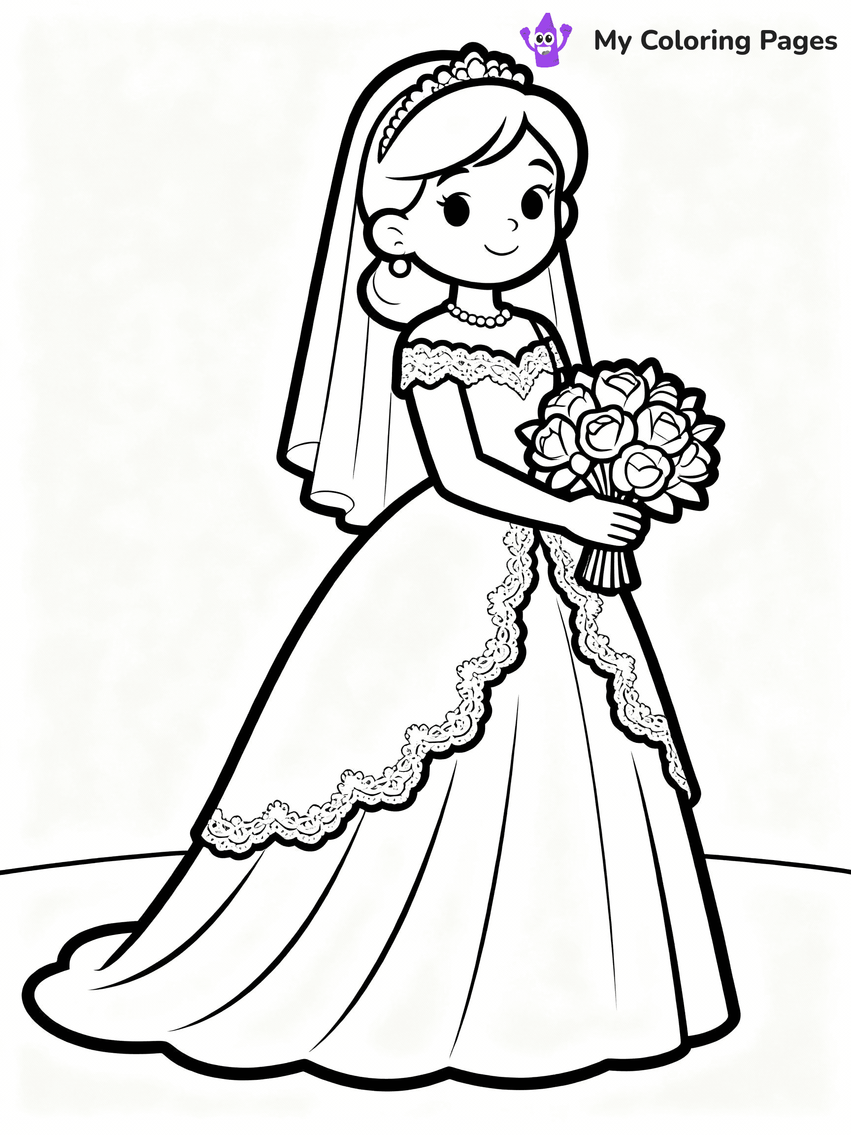 Dress Coloring Pages - 11