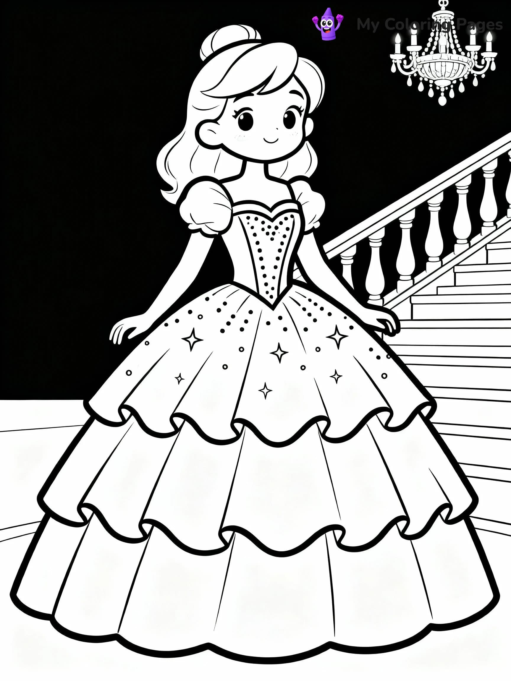 Dress Coloring Pages - 10