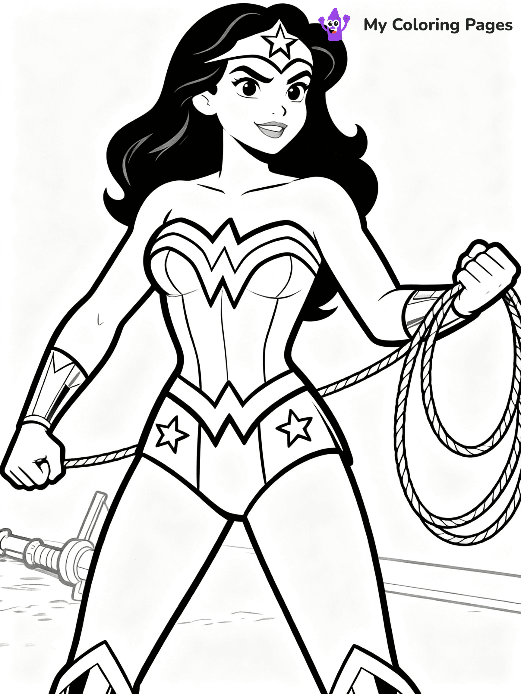 DC Coloring Pages - 22