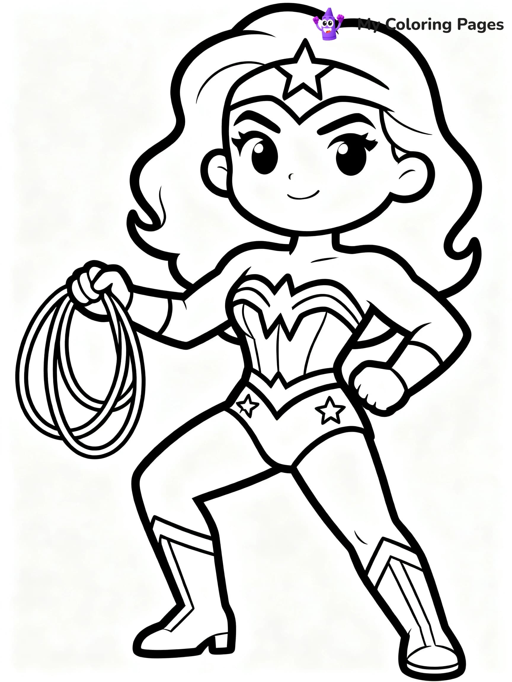 DC Coloring Pages - 19