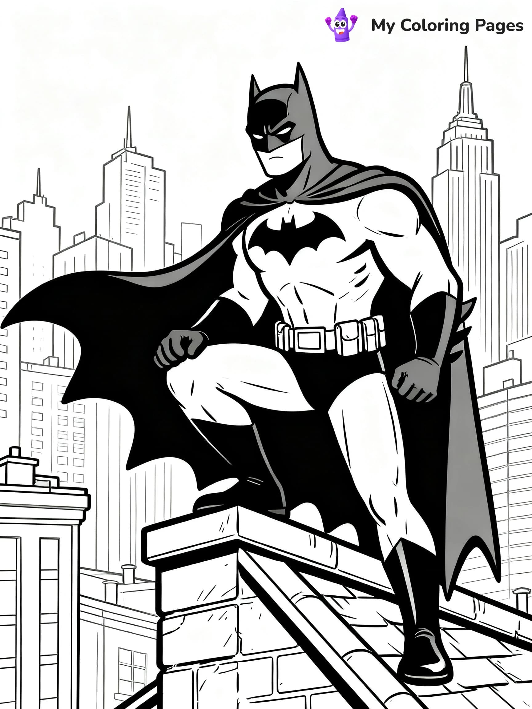DC Coloring Pages - 18