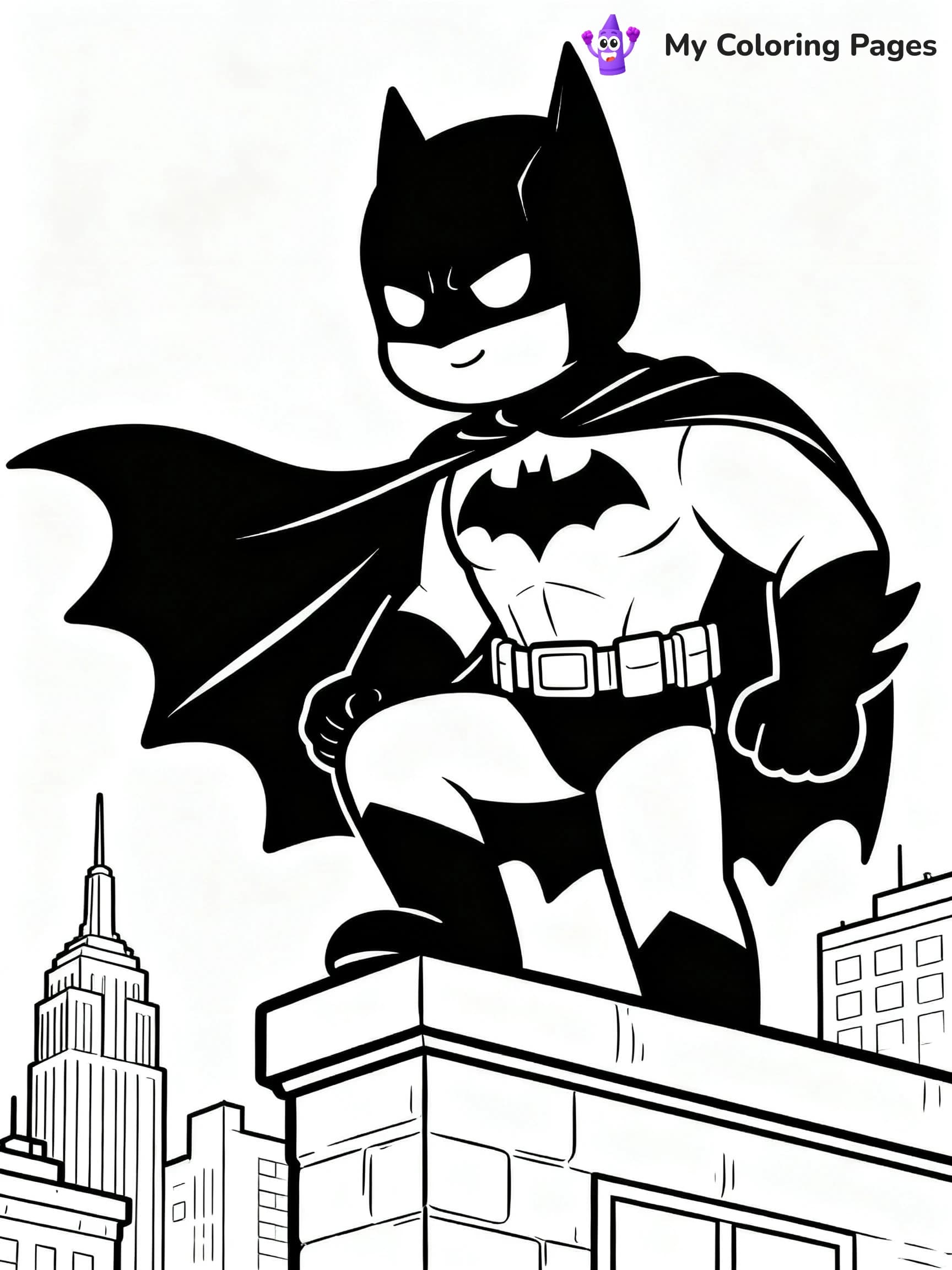 DC Coloring Pages - 17