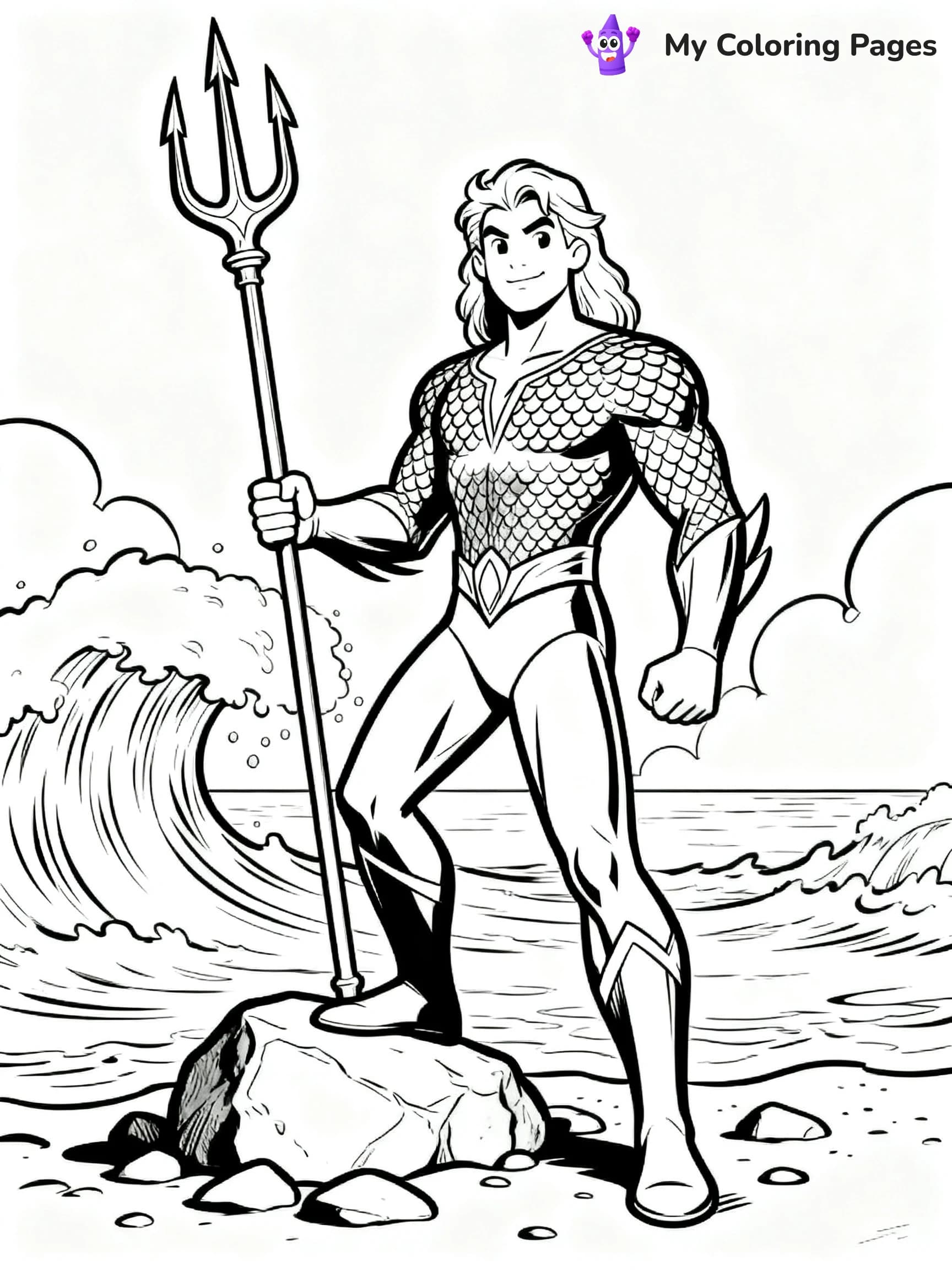 DC Coloring Pages - 3