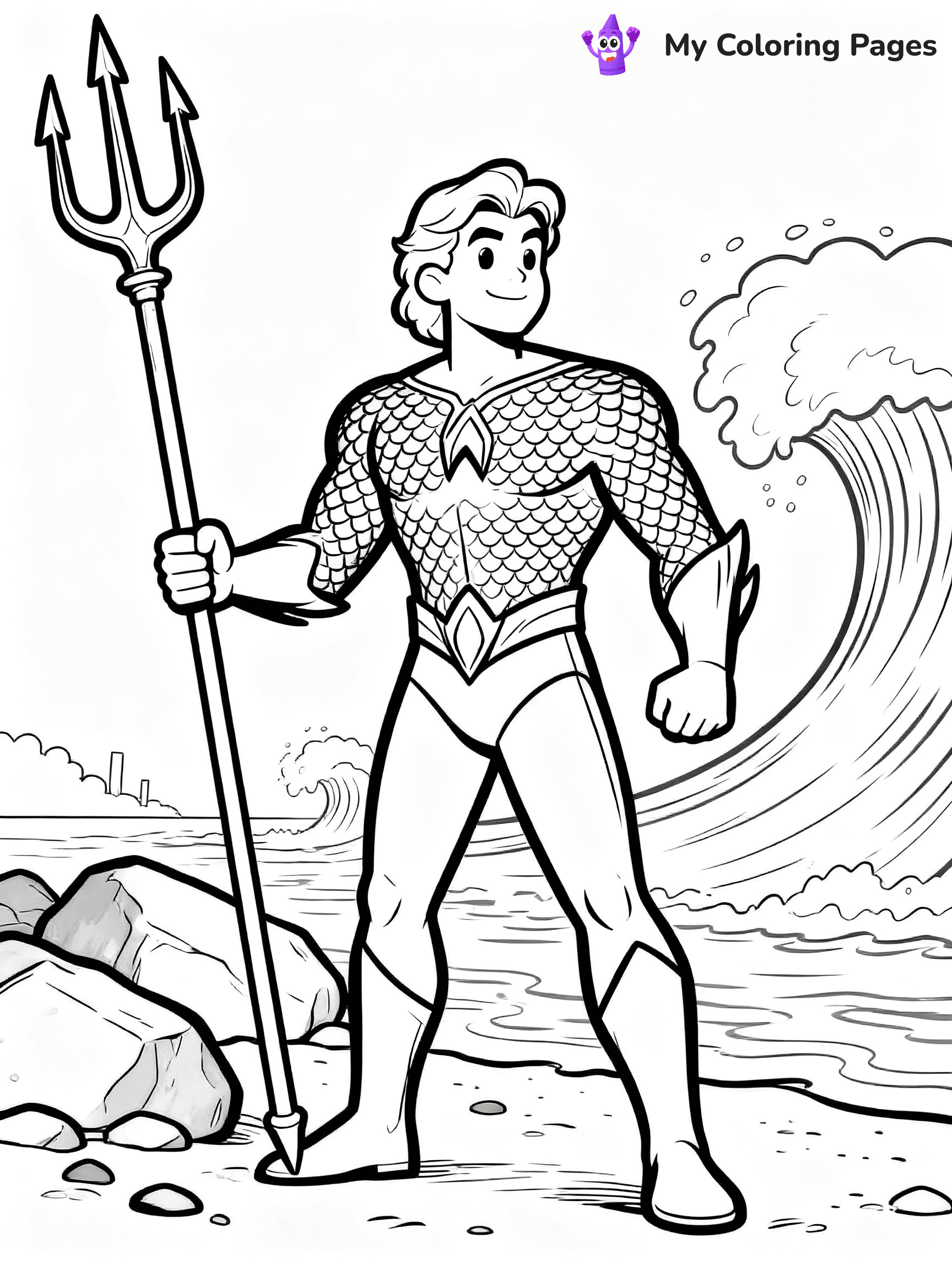 DC Coloring Pages - 1
