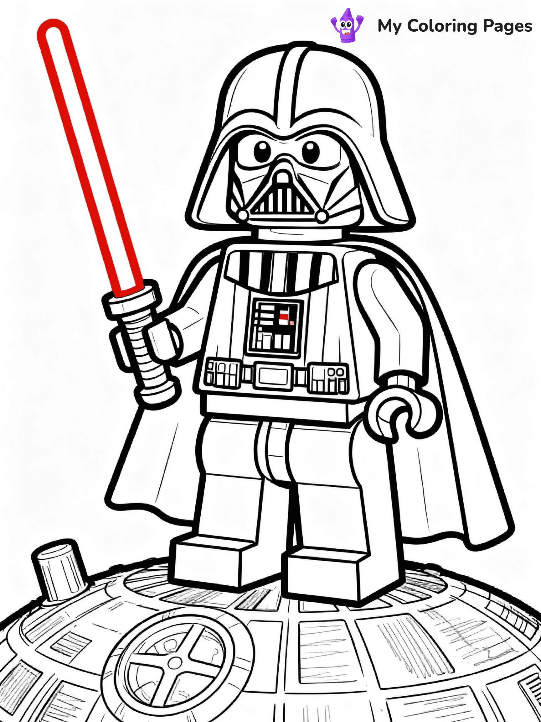 Darth Vader Coloring Pages - 34