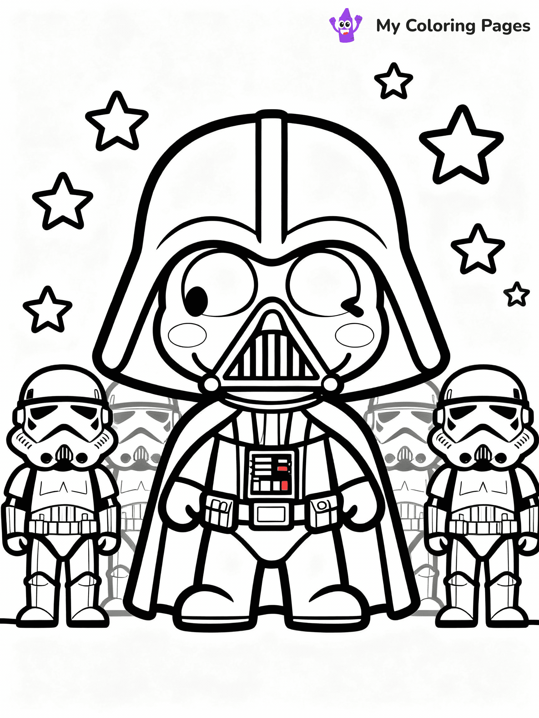 Darth Vader Coloring Pages - 29