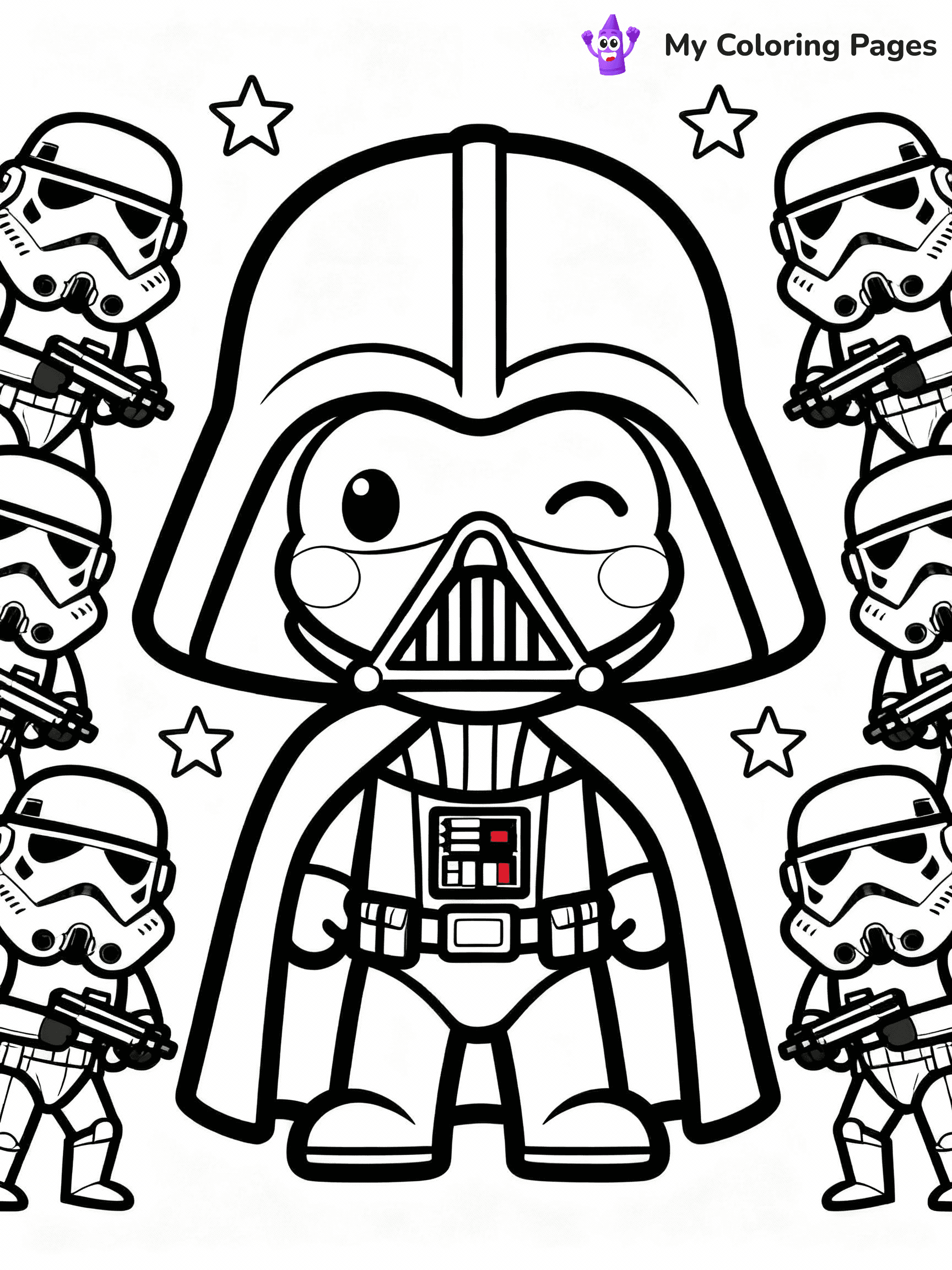 Darth Vader Coloring Pages - 28