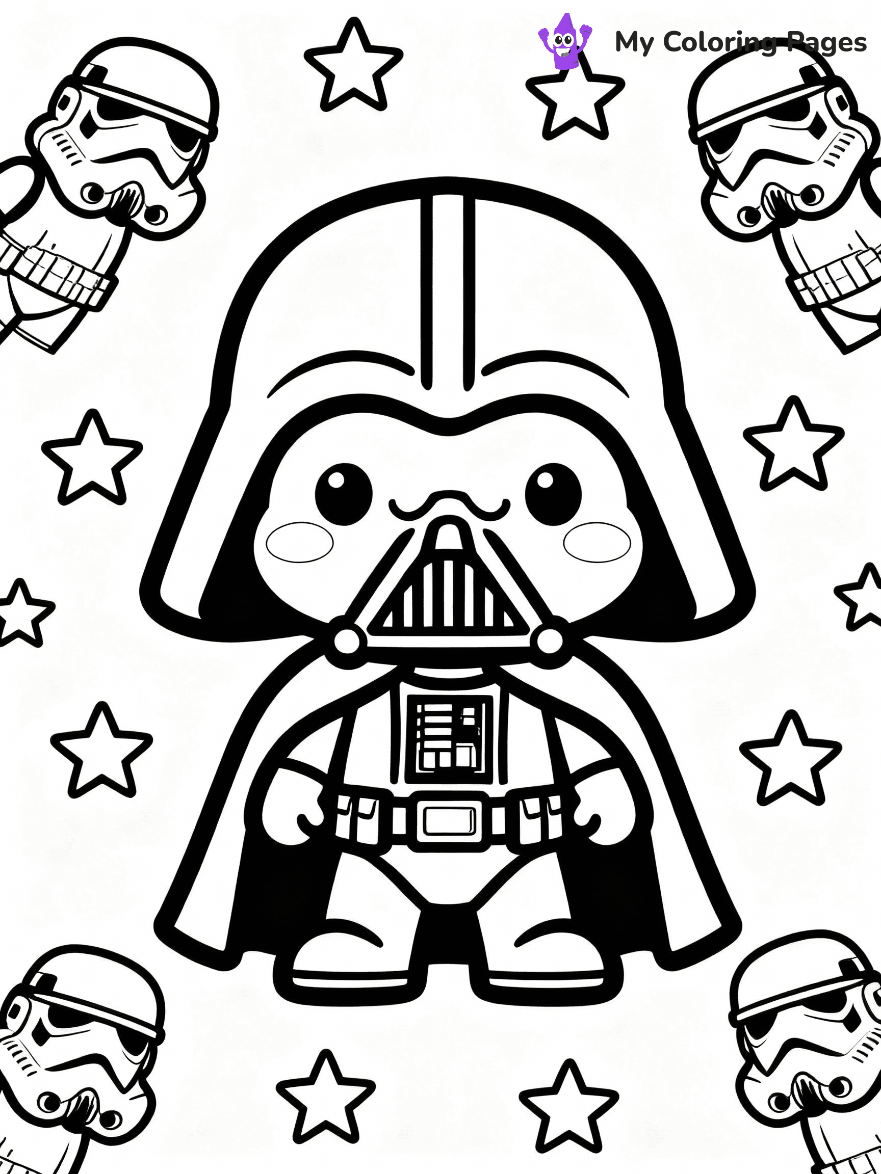 Darth Vader Coloring Pages - 27