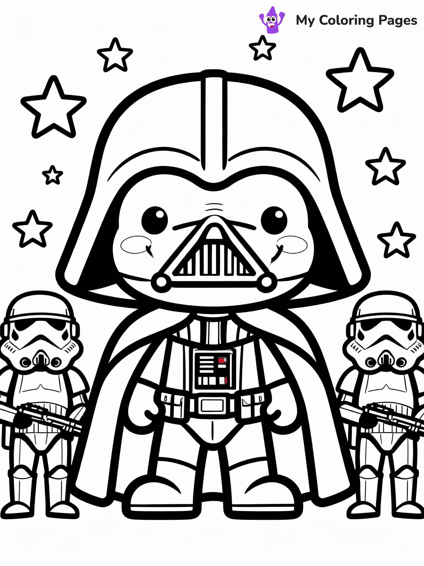 Darth Vader Coloring Pages - 25
