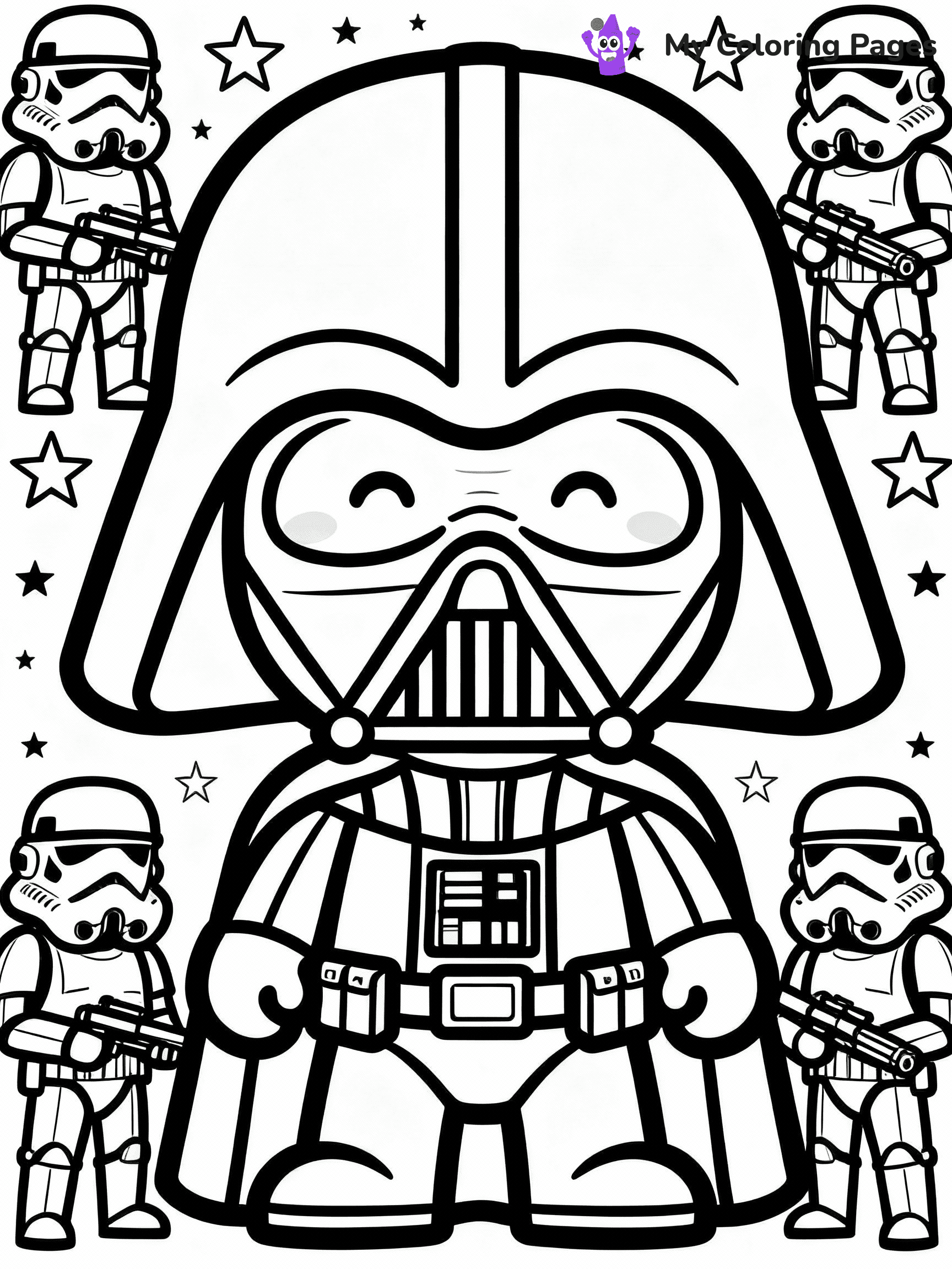 Darth Vader Coloring Pages - 24