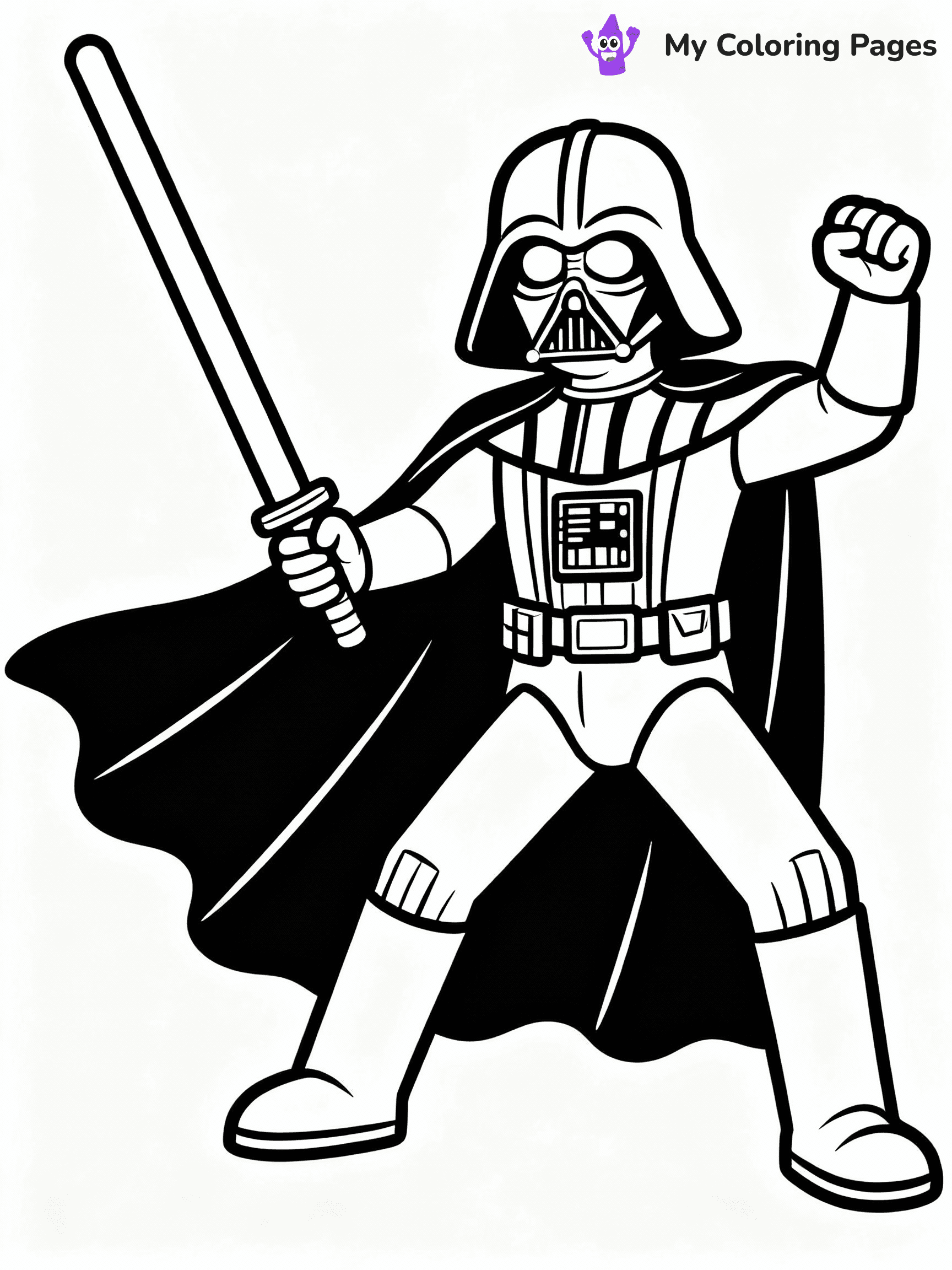 Darth Vader Coloring Pages - 23