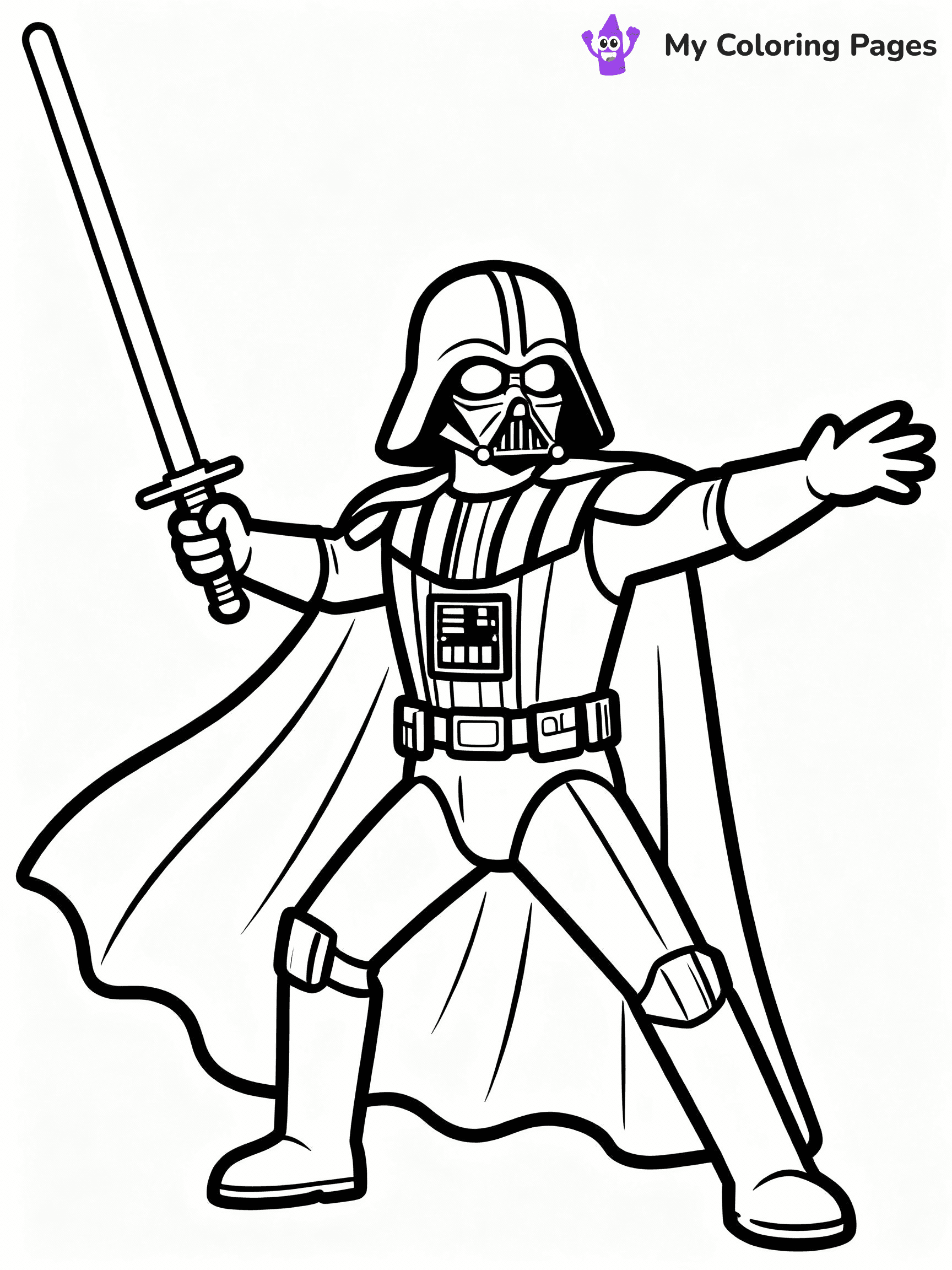 Darth Vader Coloring Pages - 22