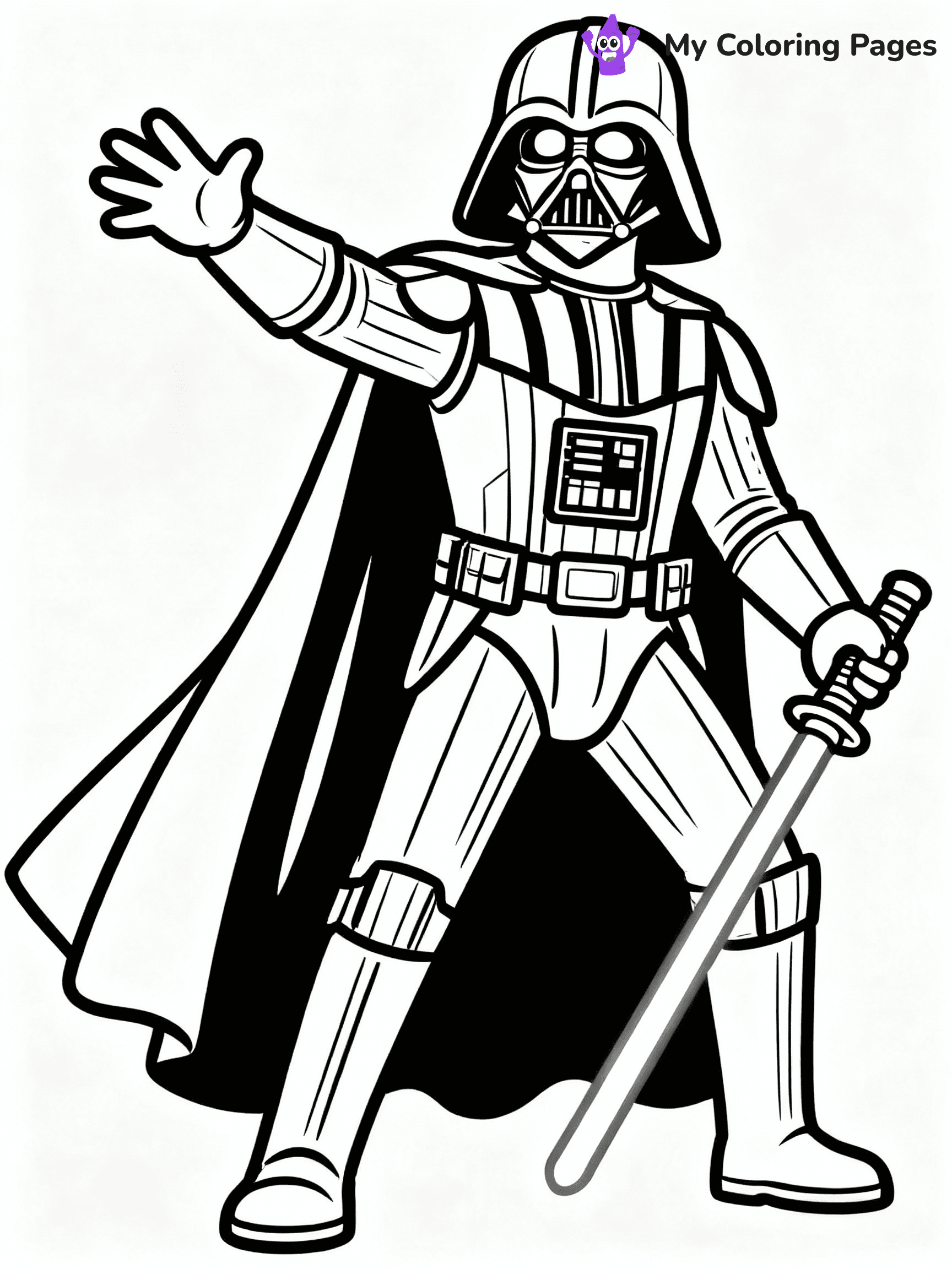 Darth Vader Coloring Pages - 21