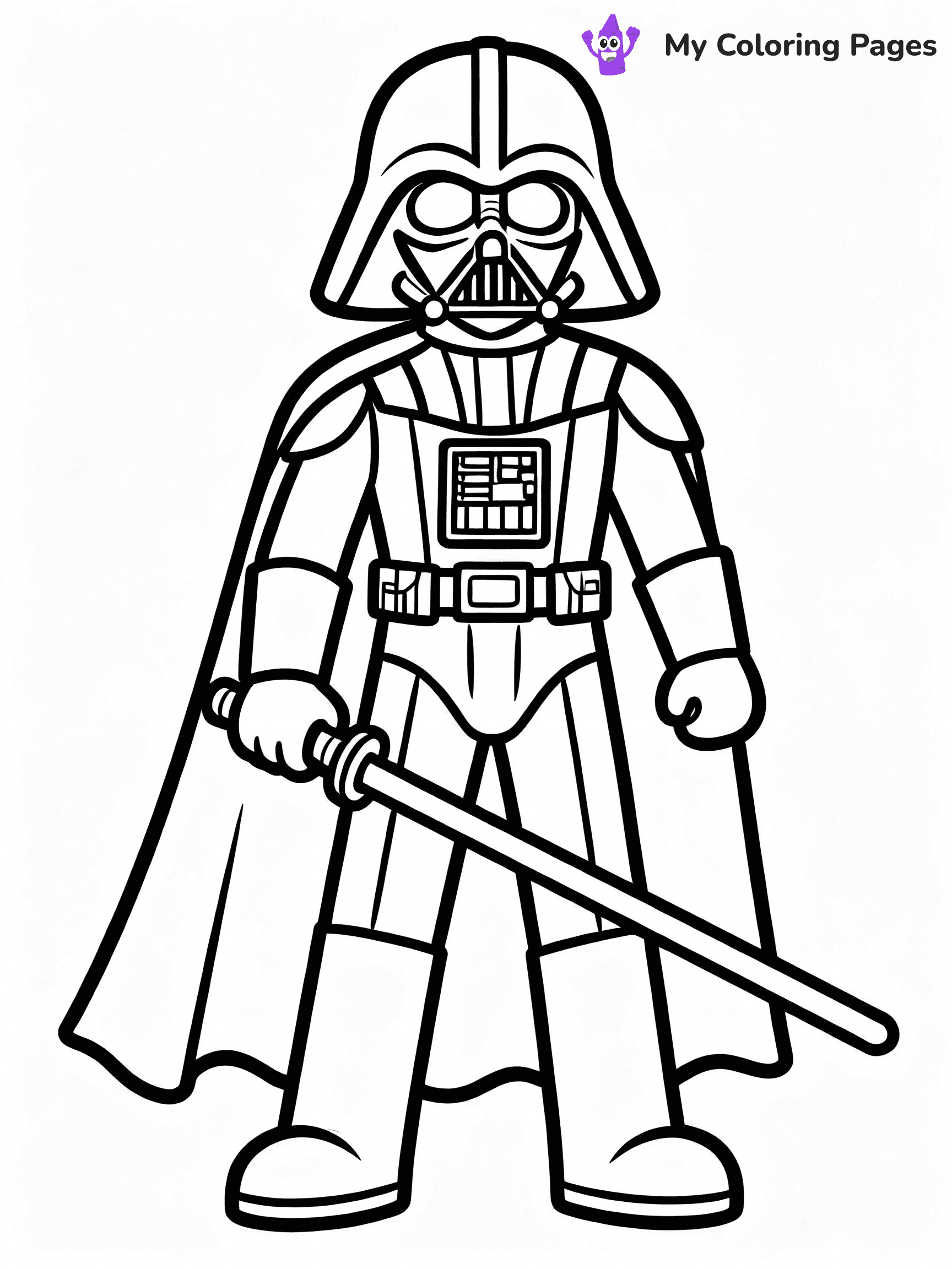 Darth Vader Coloring Pages - 20