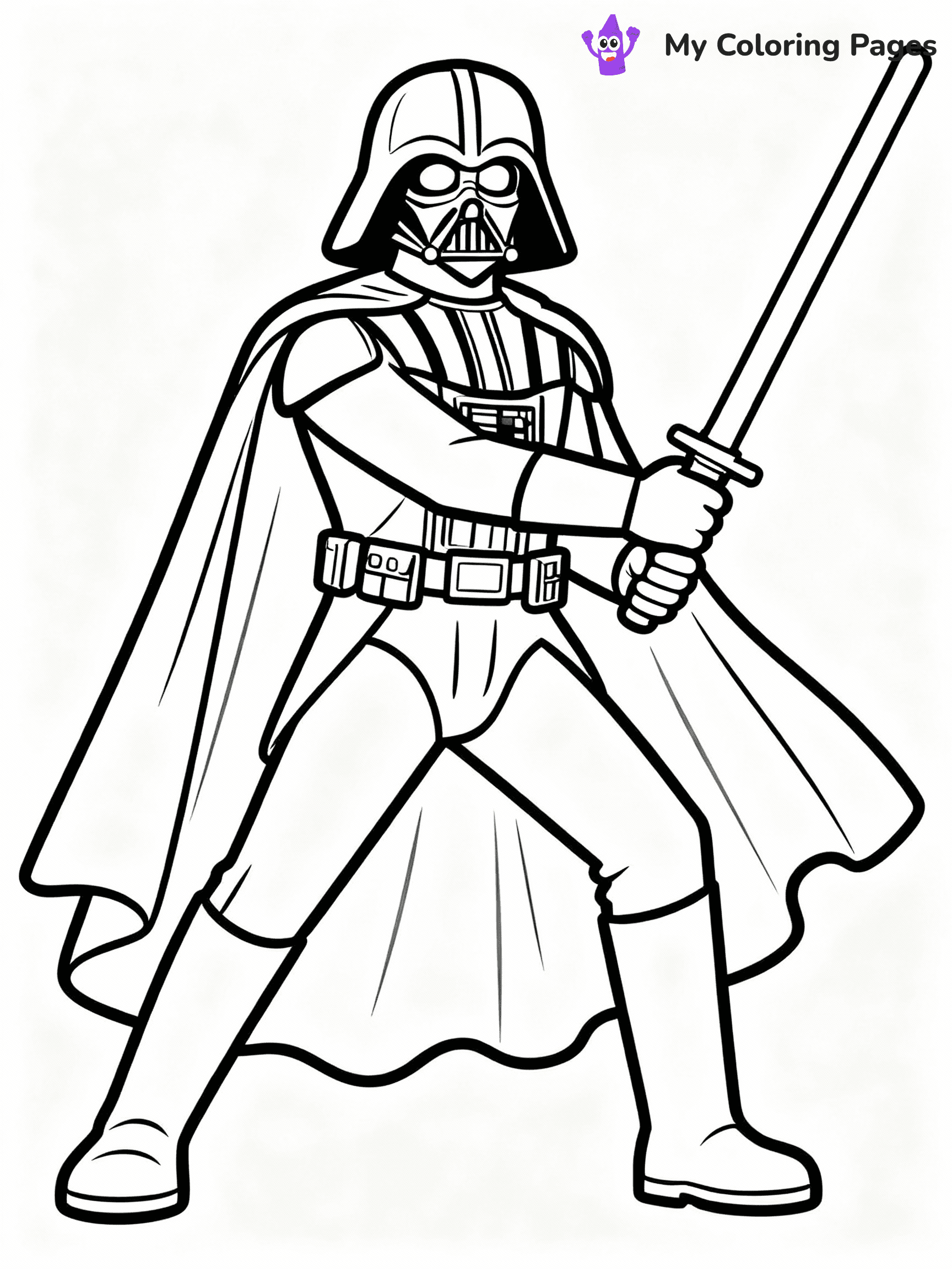 Darth Vader Coloring Pages - 19