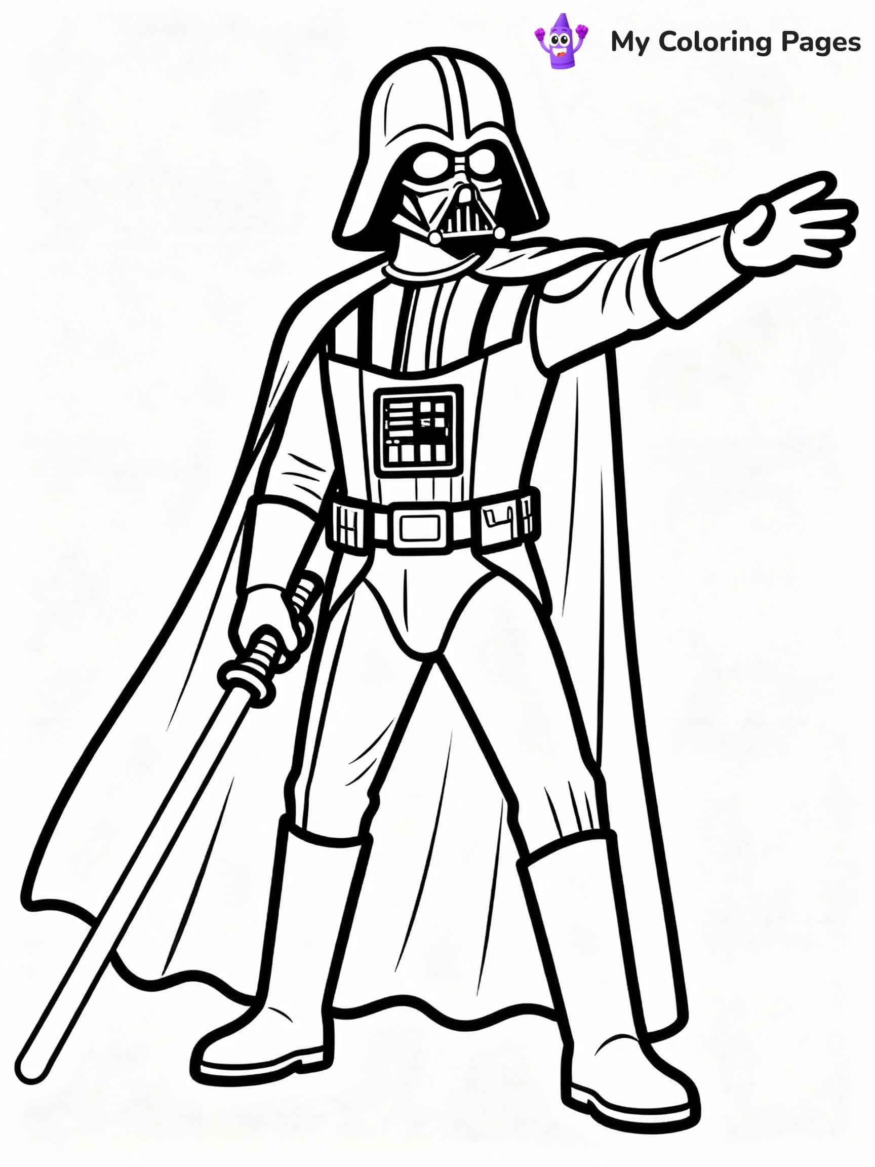 Darth Vader Coloring Pages - 18