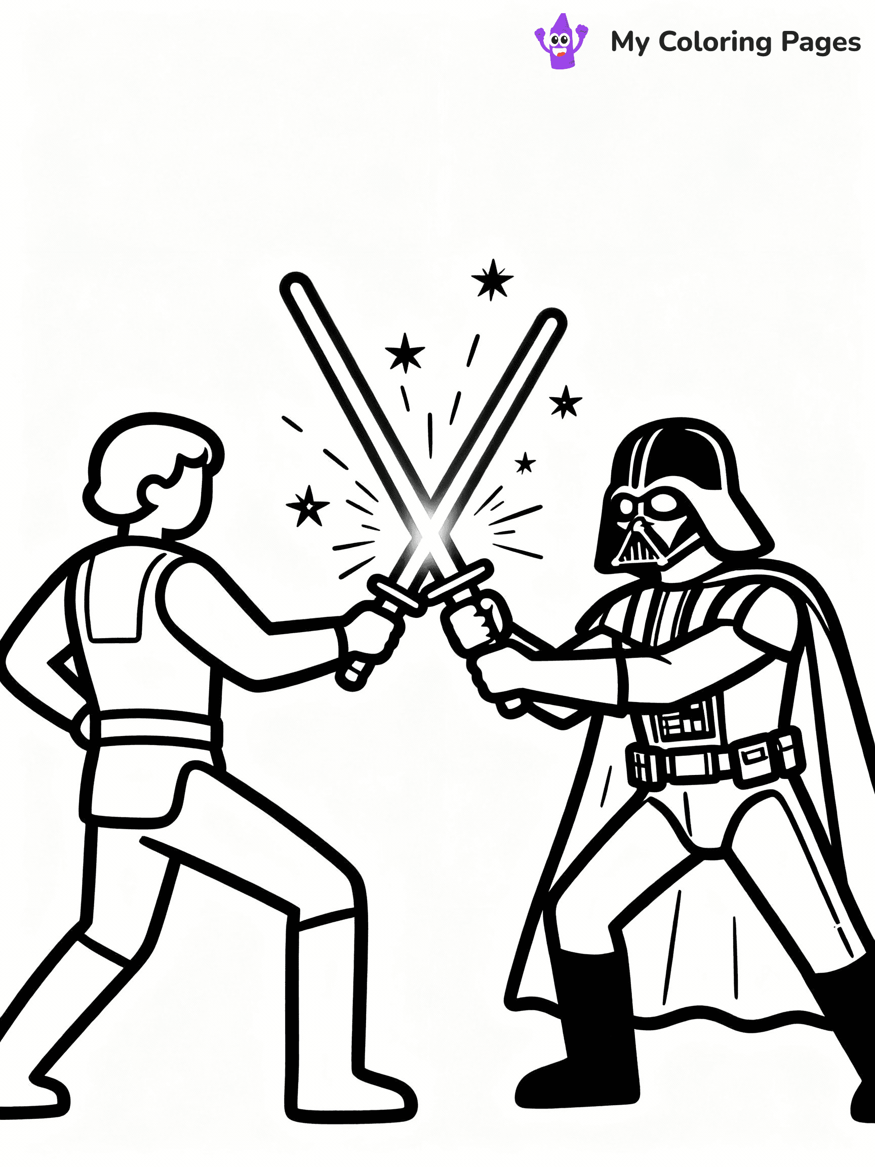 Darth Vader Coloring Pages - 16