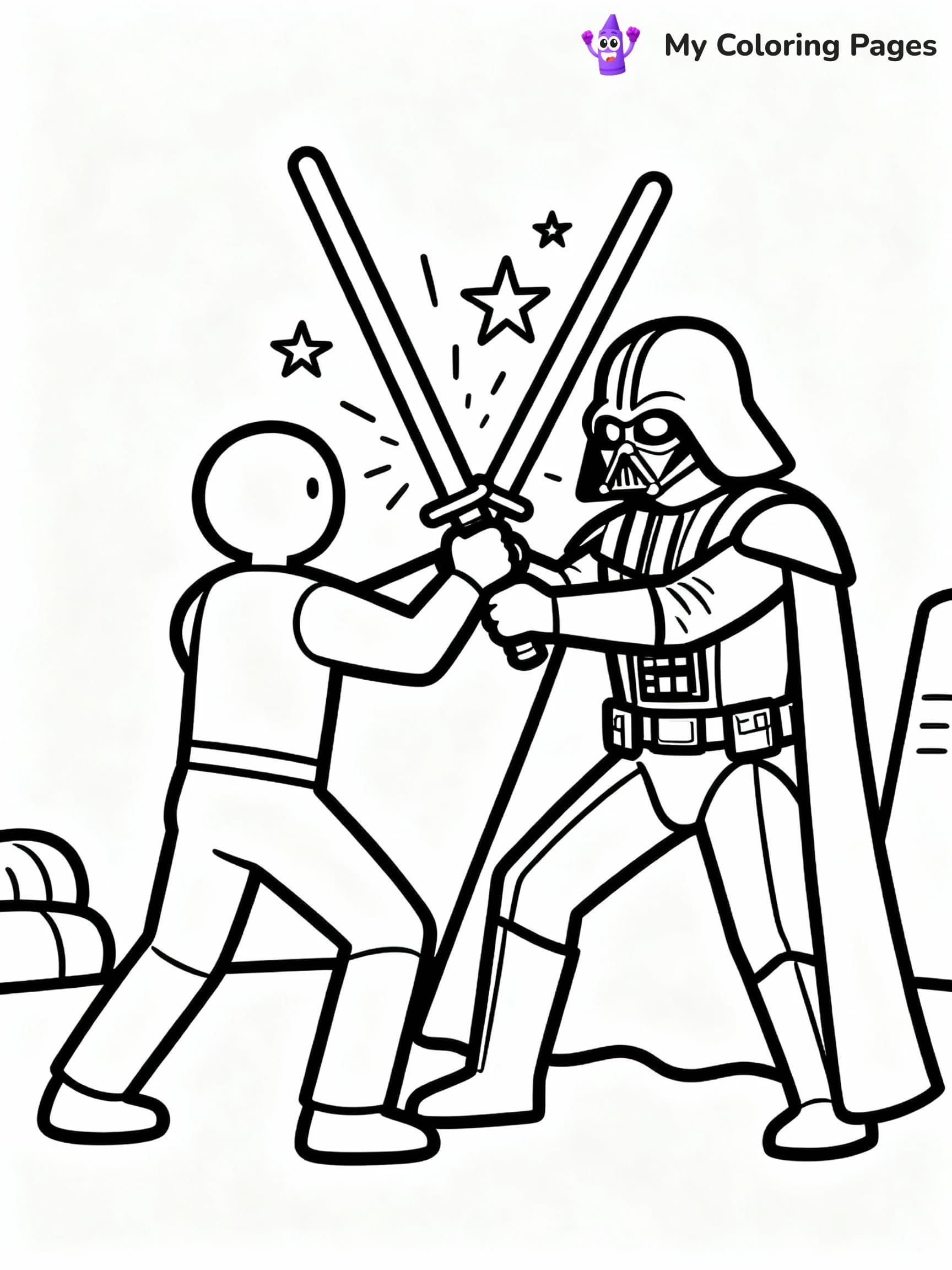 Darth Vader Coloring Pages - 14