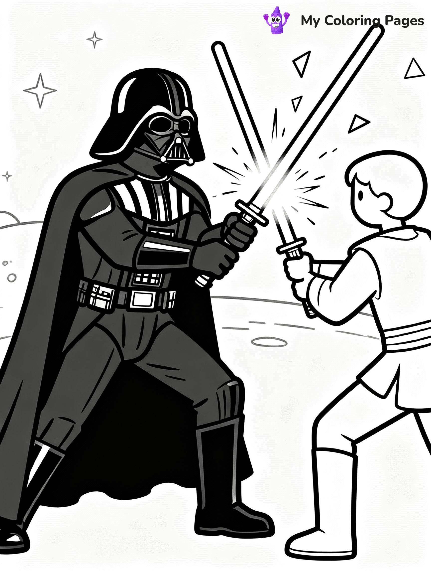 Darth Vader Coloring Pages - 13