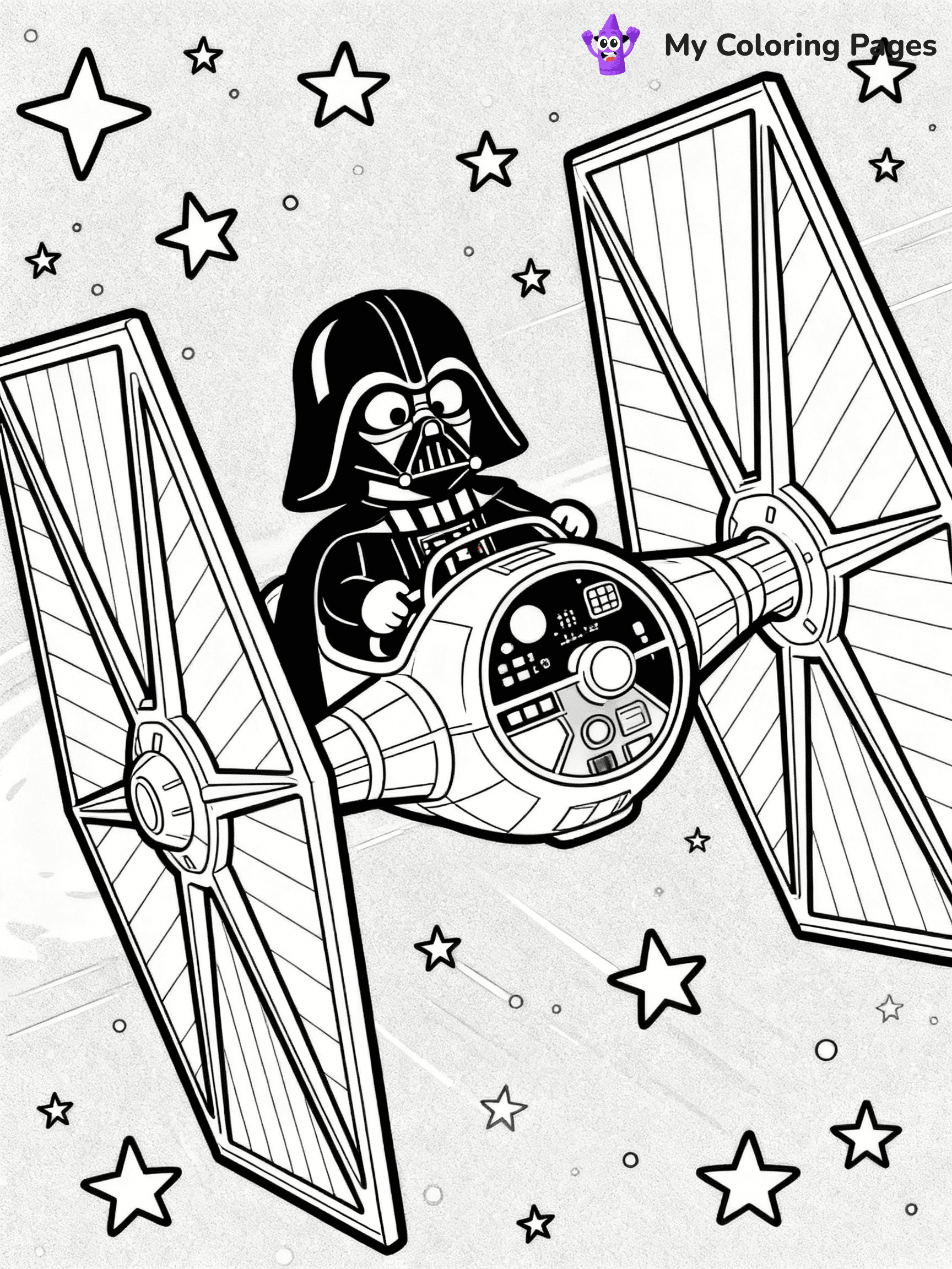 Darth Vader Coloring Pages - 9