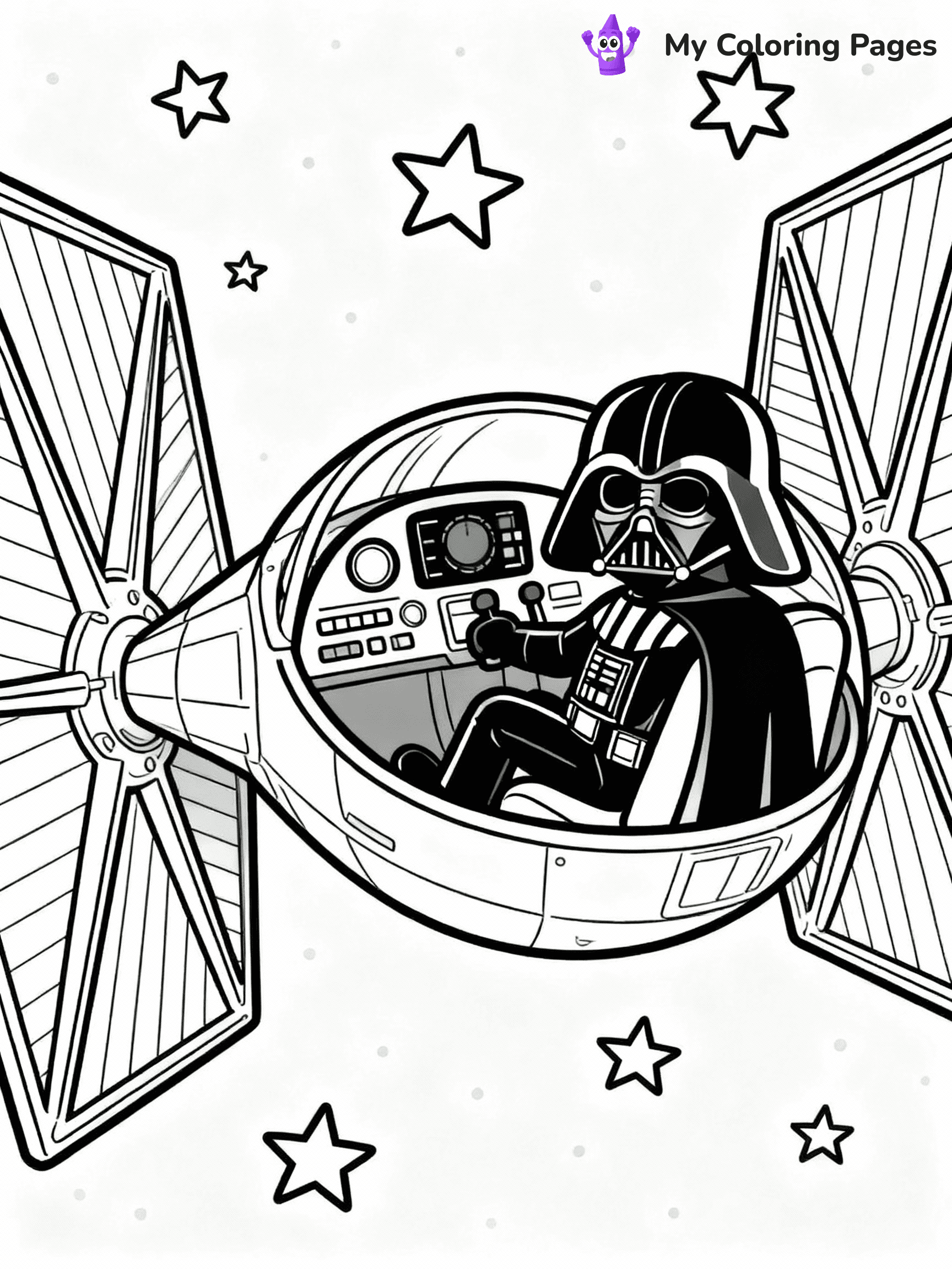 Darth Vader Coloring Pages - 8