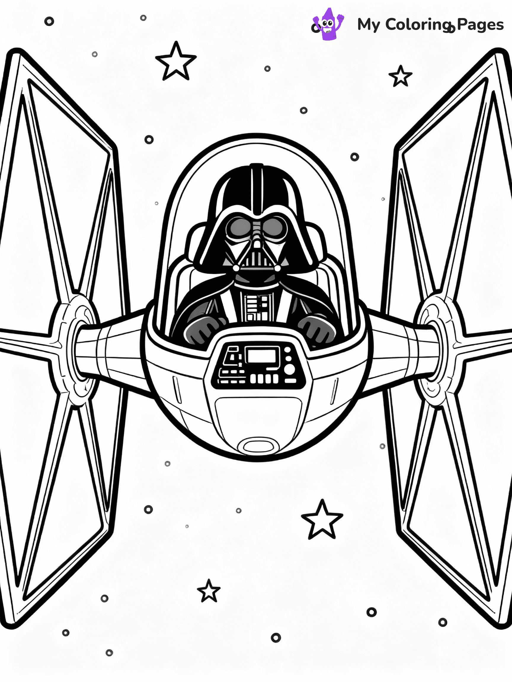 Darth Vader Coloring Pages - 7