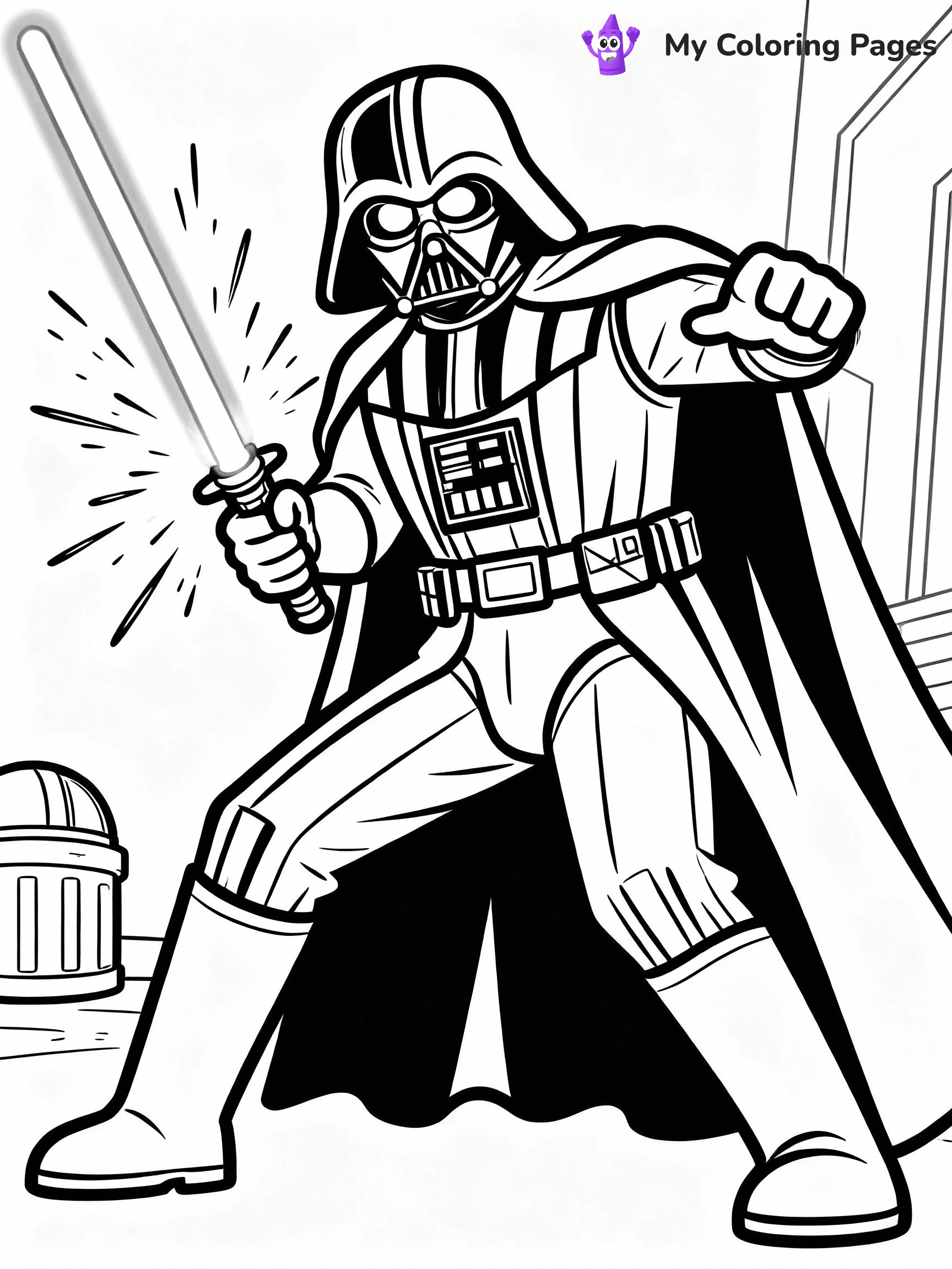 Darth Vader Coloring Pages - 6