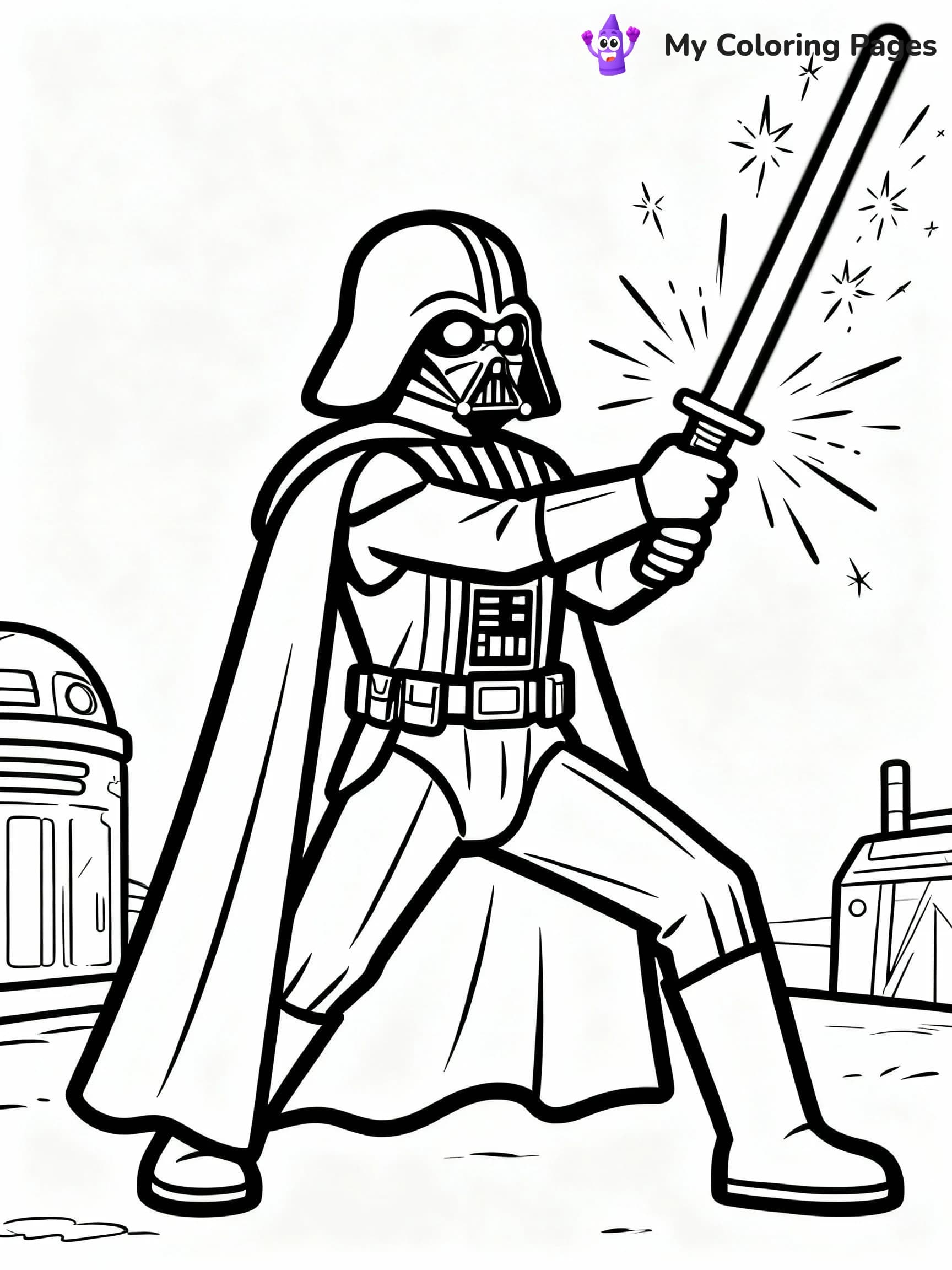 Darth Vader Coloring Pages - 5