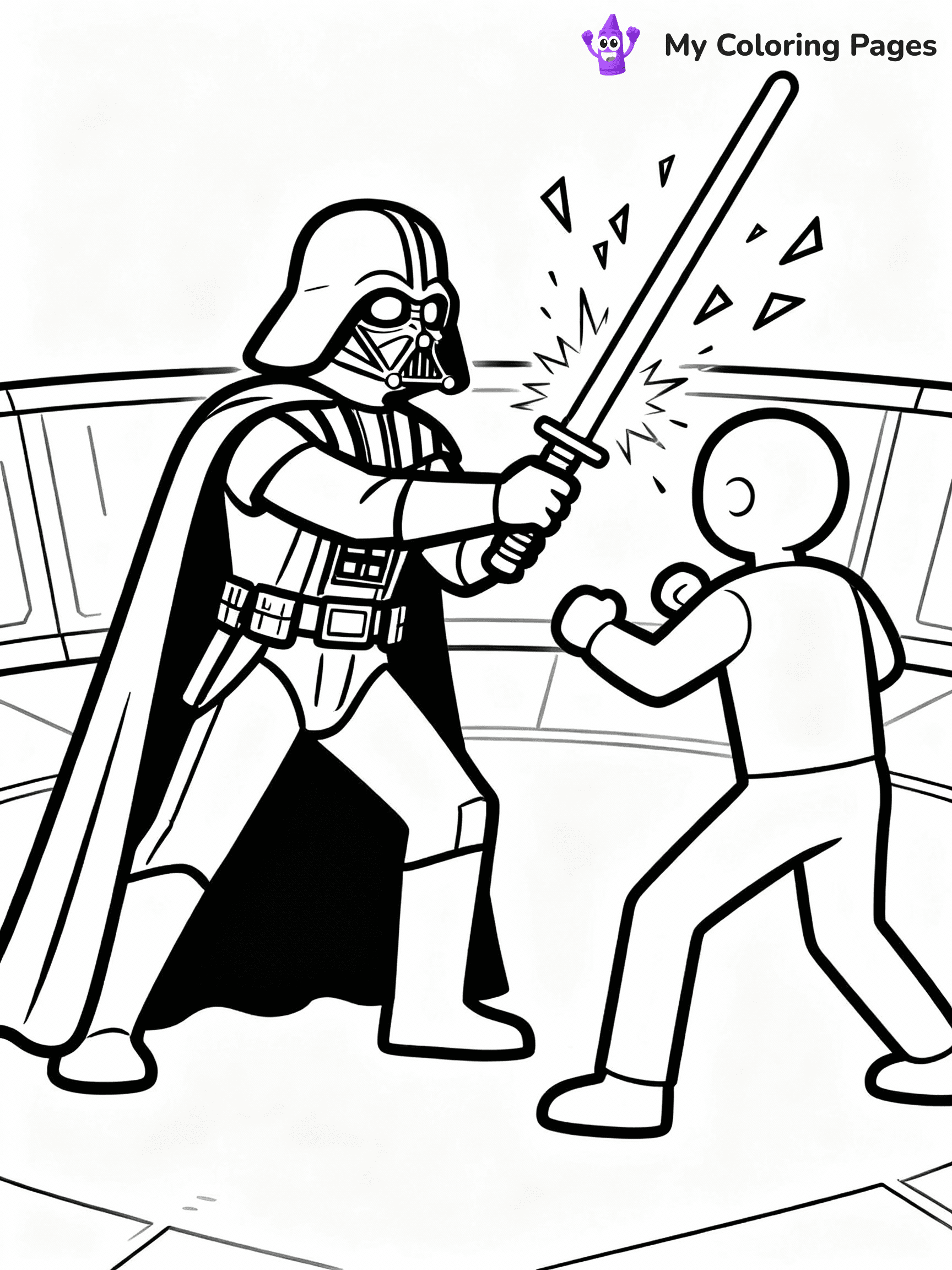 Darth Vader Coloring Pages - 4