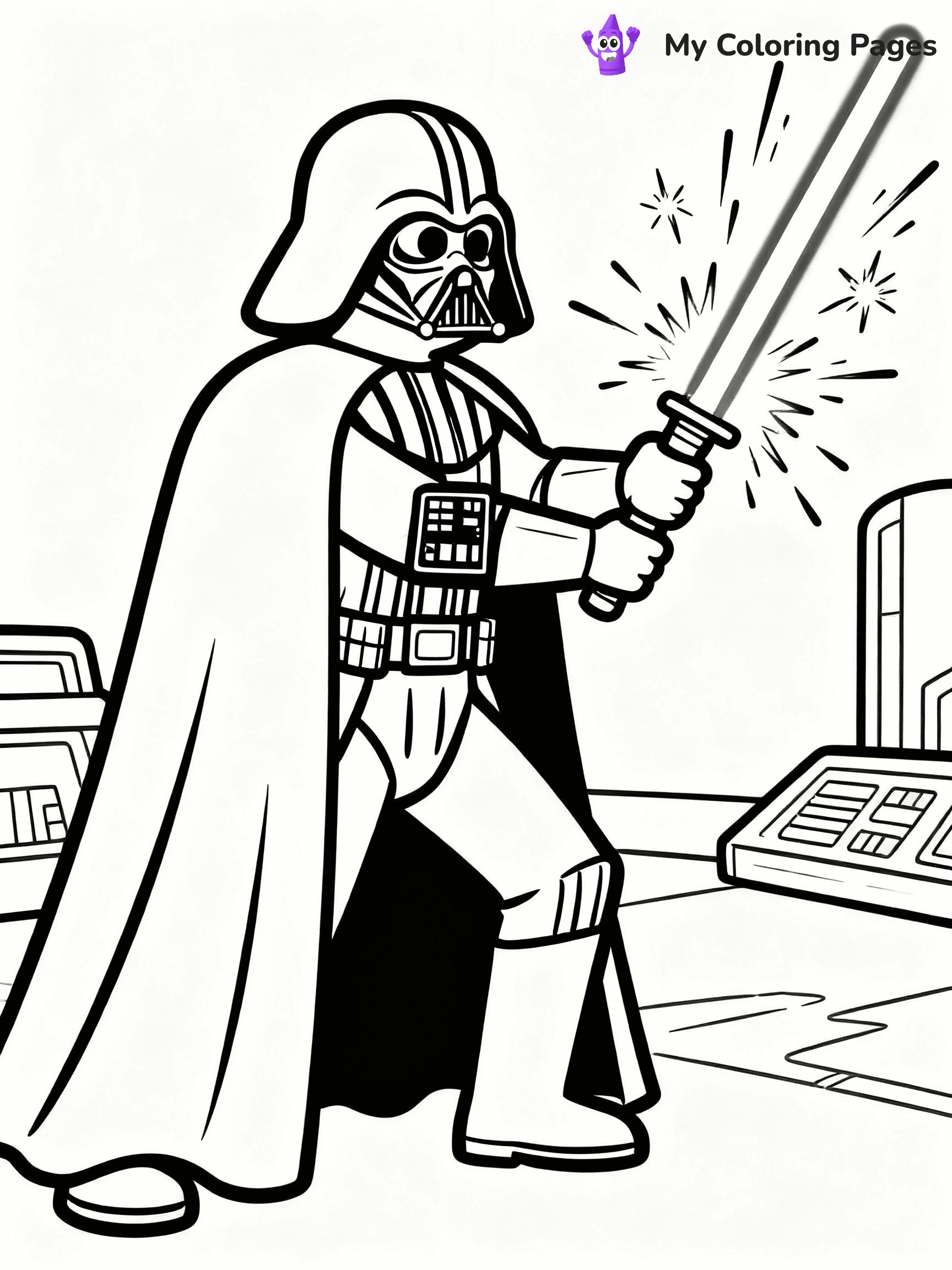 Darth Vader Coloring Pages - 3